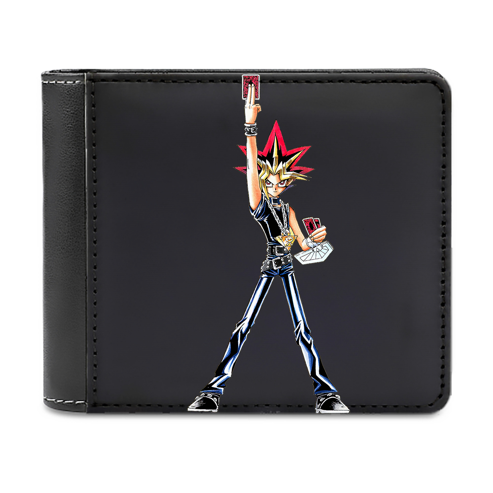 （画像用） 遊☆戯☆王 Yu-Gi-Oh! 二つ折り革財布