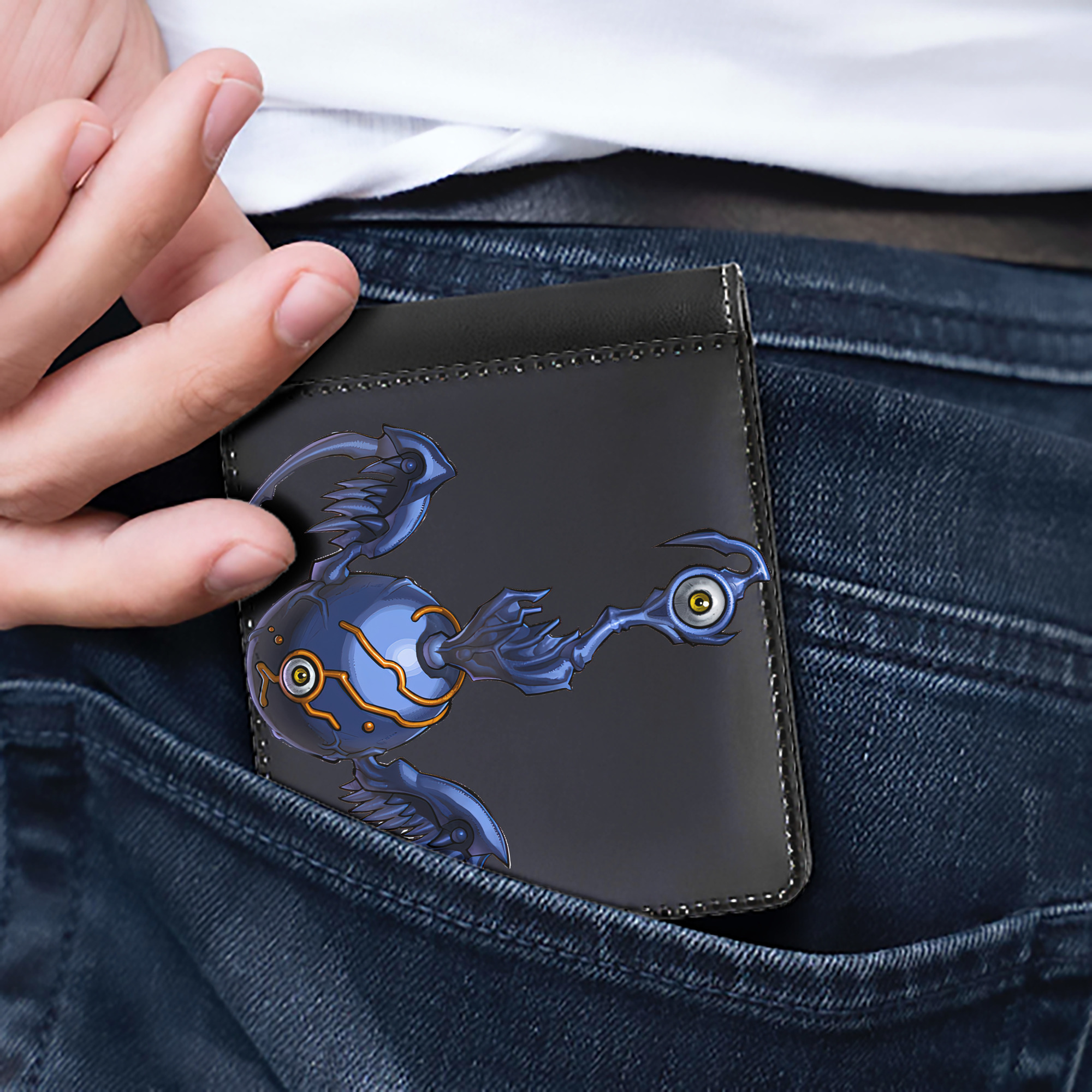 （画像用） 遊☆戯☆王 Yu-Gi-Oh! 二つ折り革財布