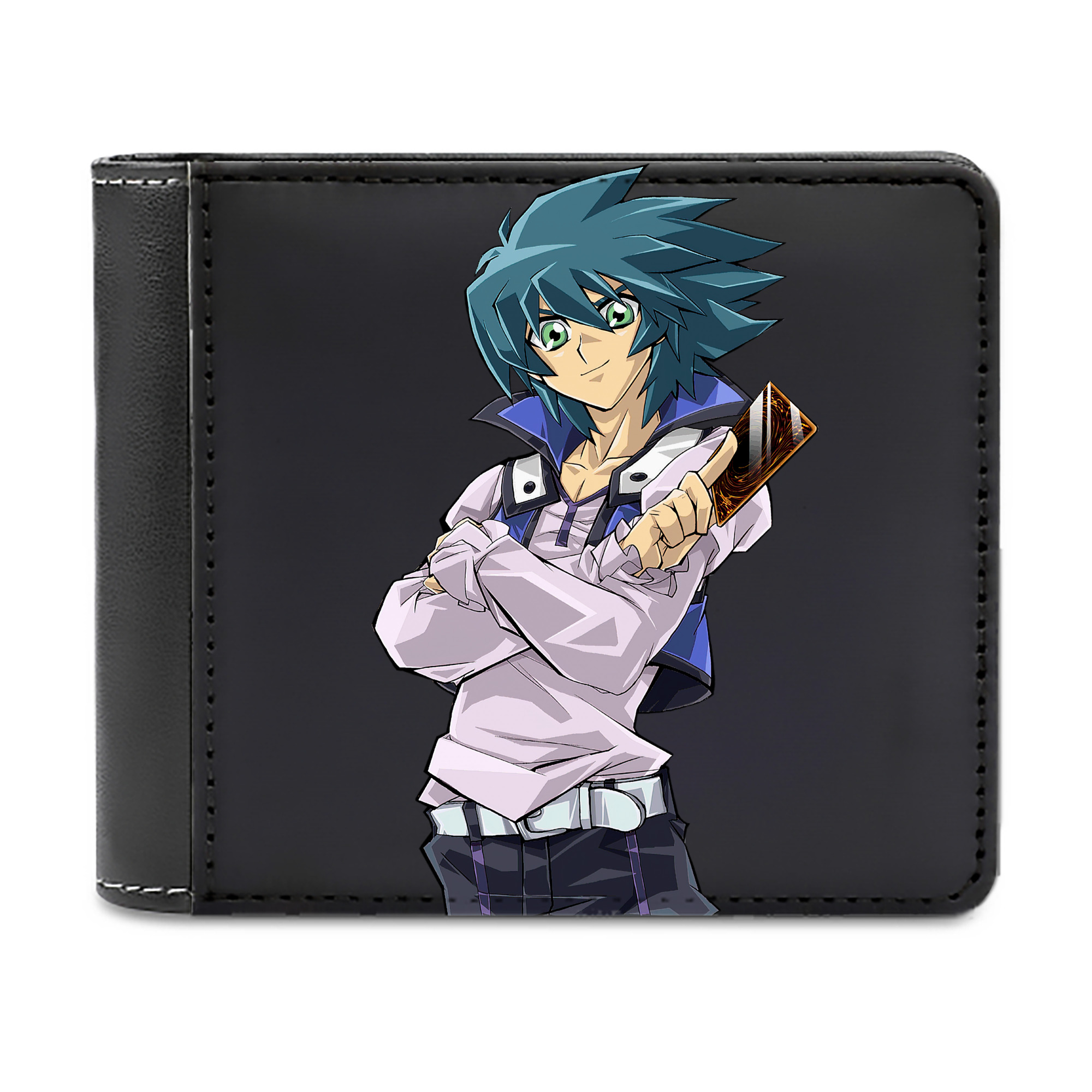 （画像用） 遊☆戯☆王 Yu-Gi-Oh! 二つ折り革財布