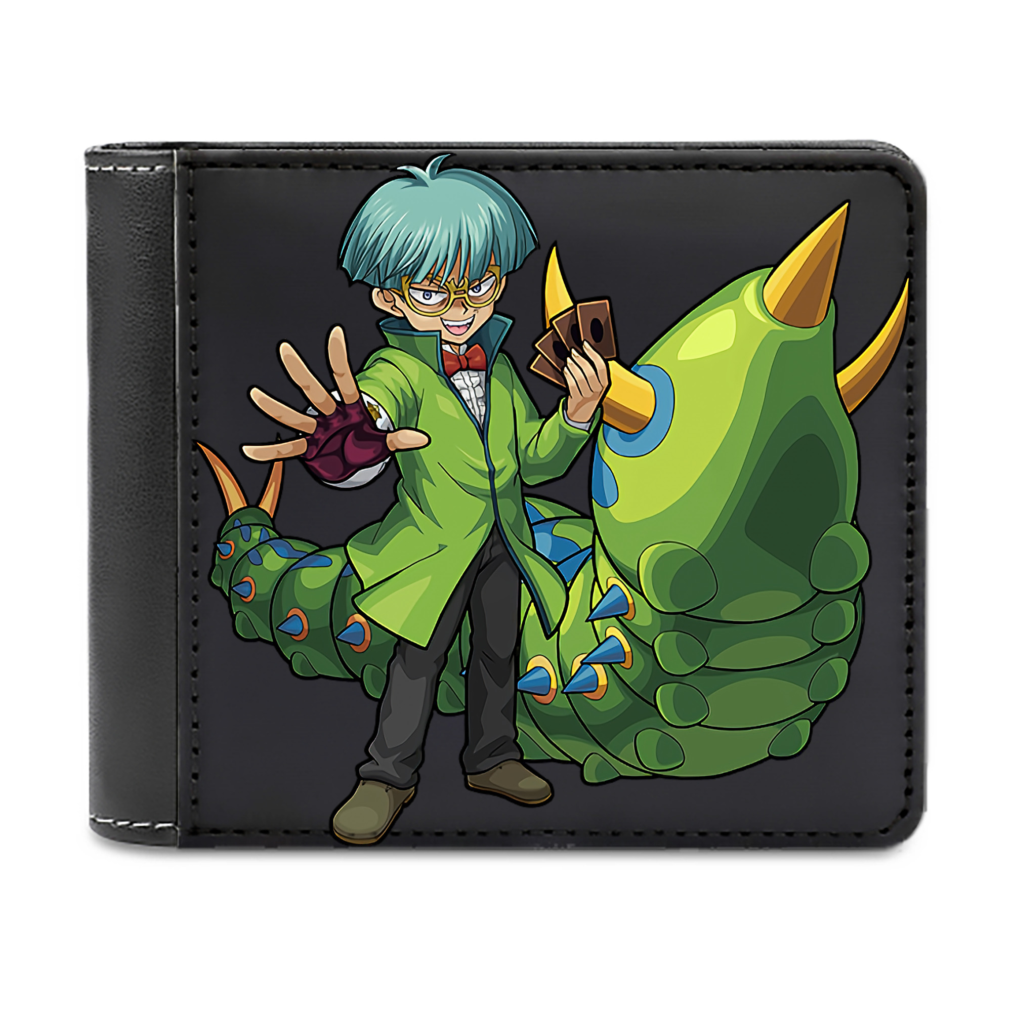 （画像用） 遊☆戯☆王 Yu-Gi-Oh! 二つ折り革財布