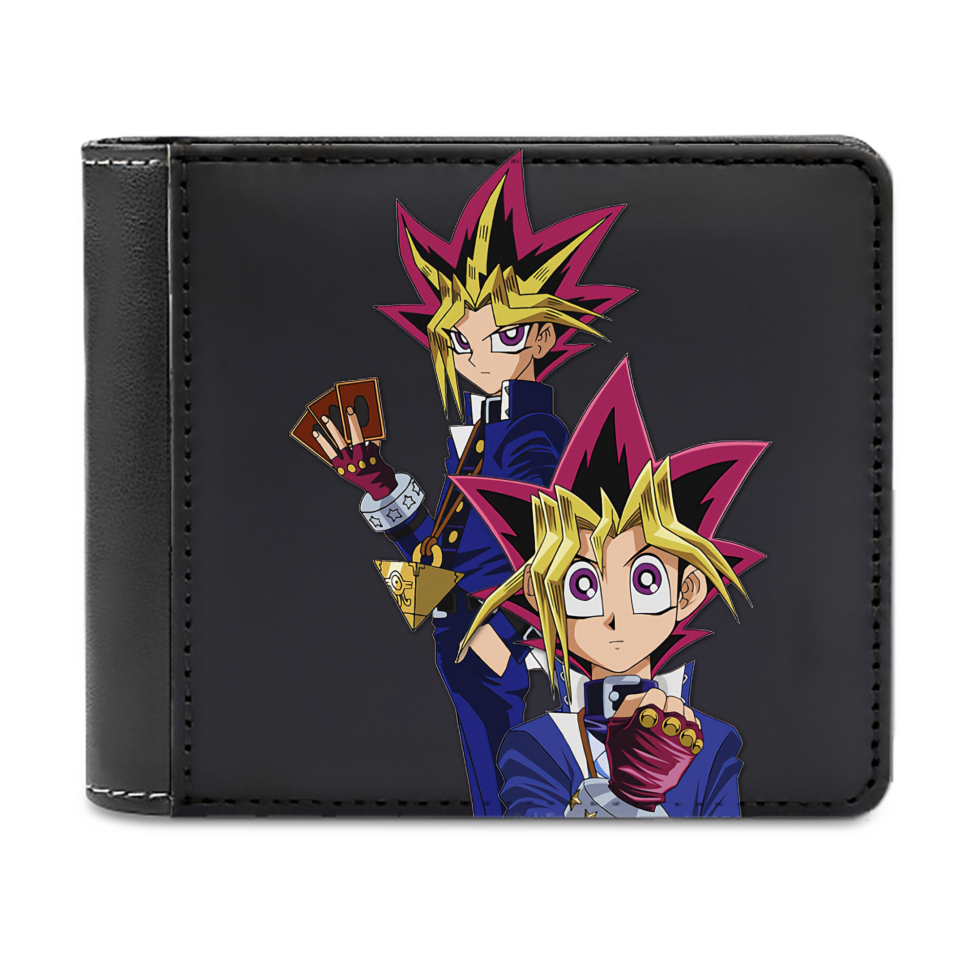 （画像用） 遊☆戯☆王 Yu-Gi-Oh! 二つ折り革財布