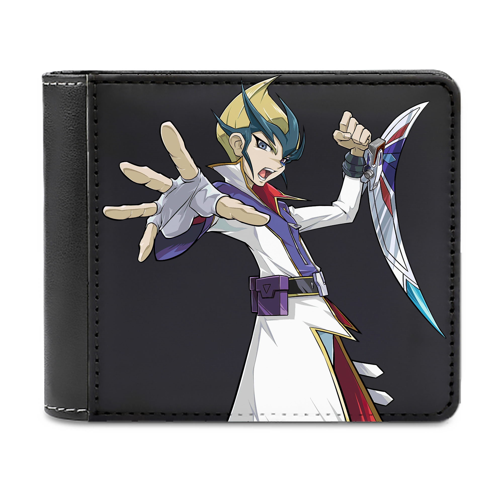 （画像用） 遊☆戯☆王 Yu-Gi-Oh! 二つ折り革財布