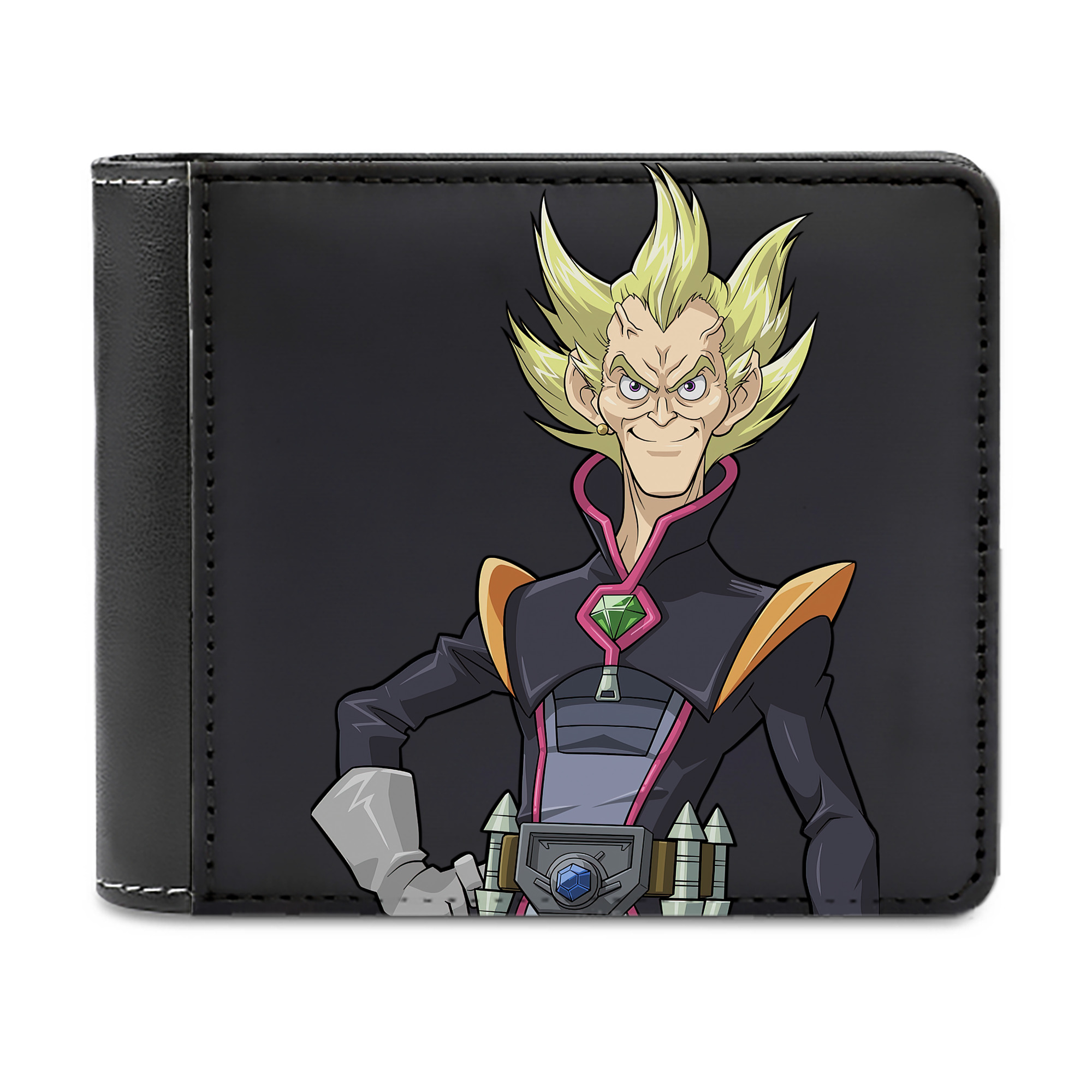 （画像用） 遊☆戯☆王 Yu-Gi-Oh! 二つ折り革財布