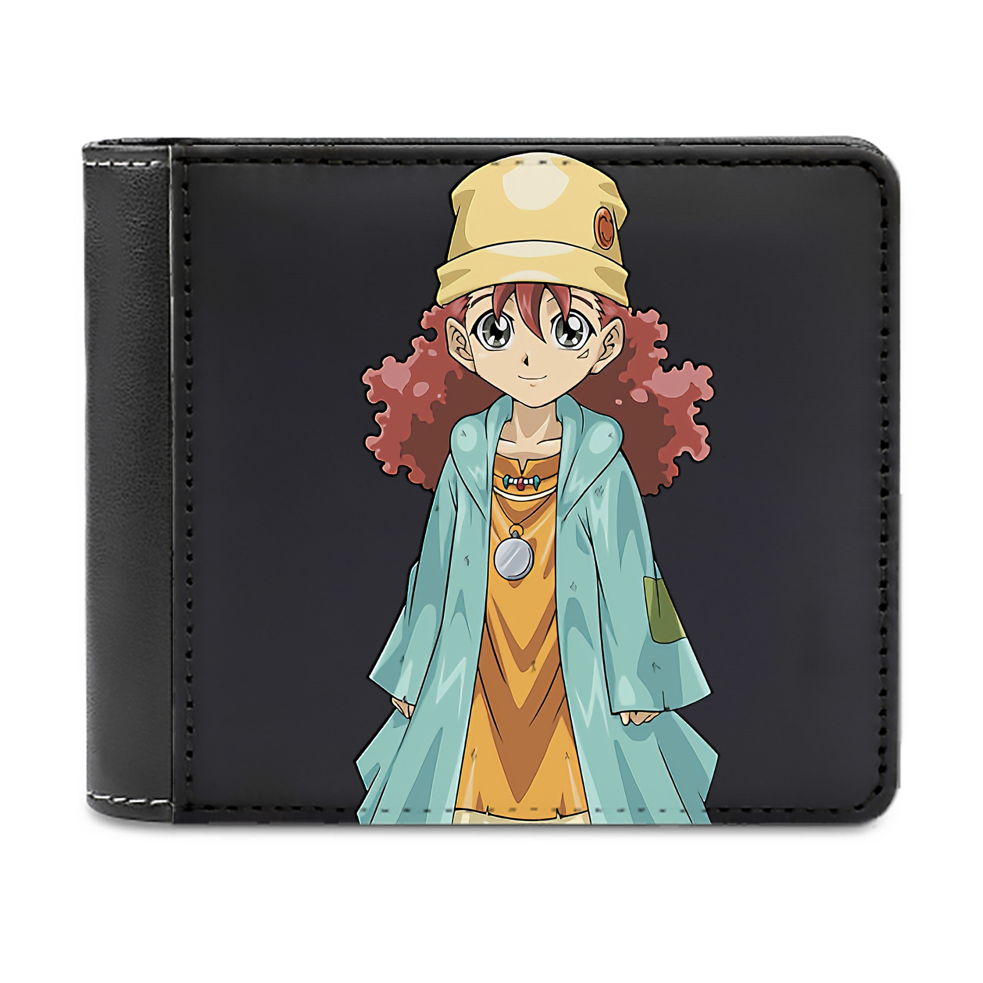 （画像用） 遊☆戯☆王 Yu-Gi-Oh! 二つ折り革財布