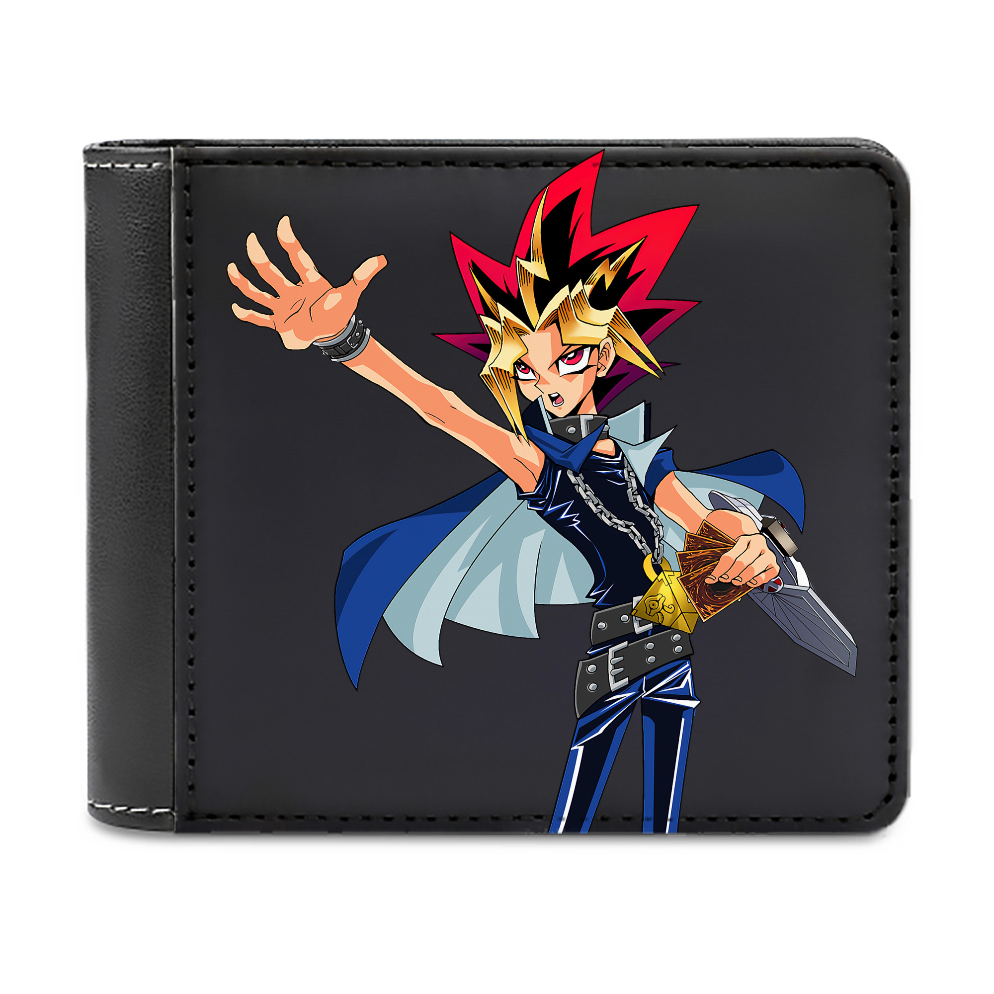（画像用） 遊☆戯☆王 Yu-Gi-Oh! 二つ折り革財布