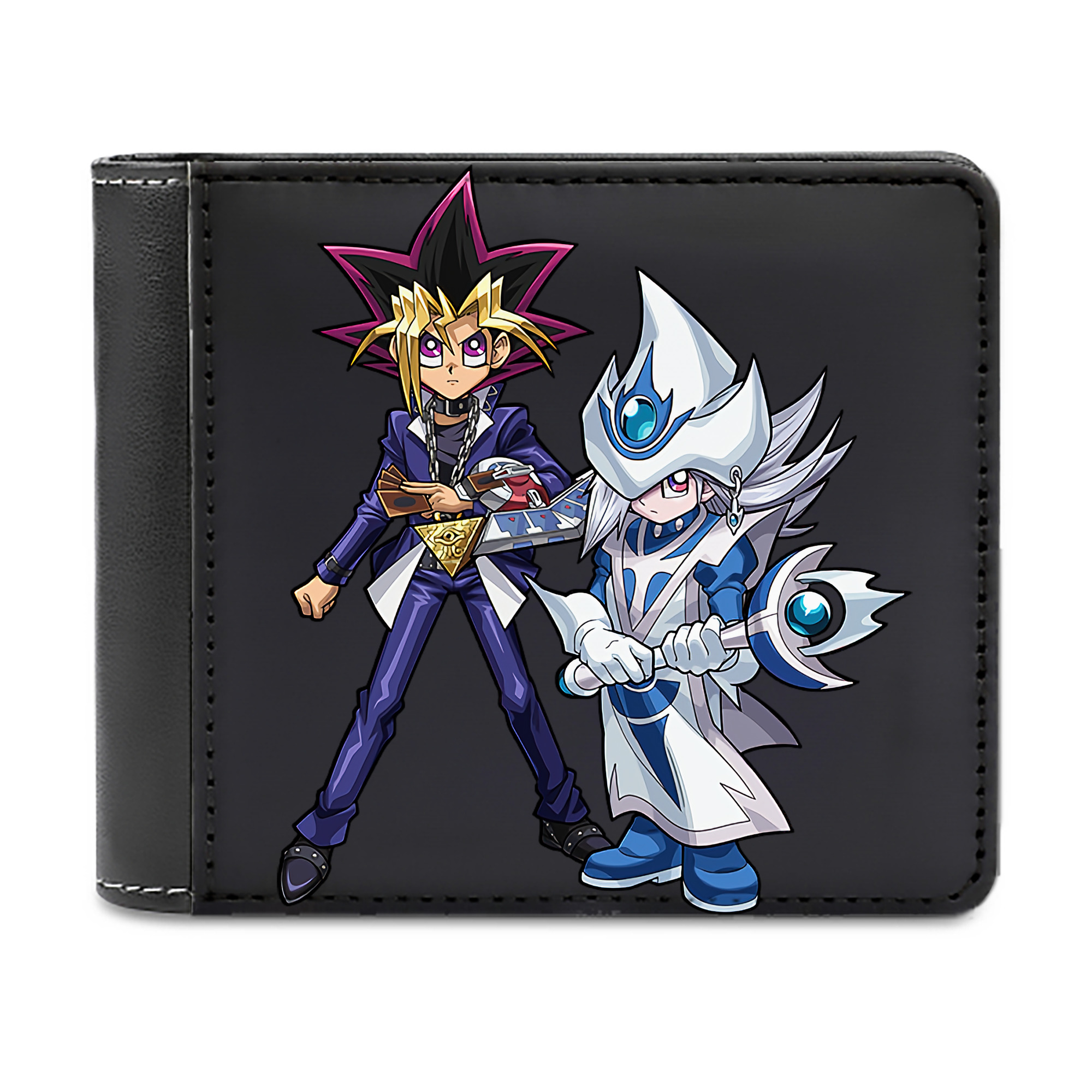 （画像用） 遊☆戯☆王 Yu-Gi-Oh! 二つ折り革財布