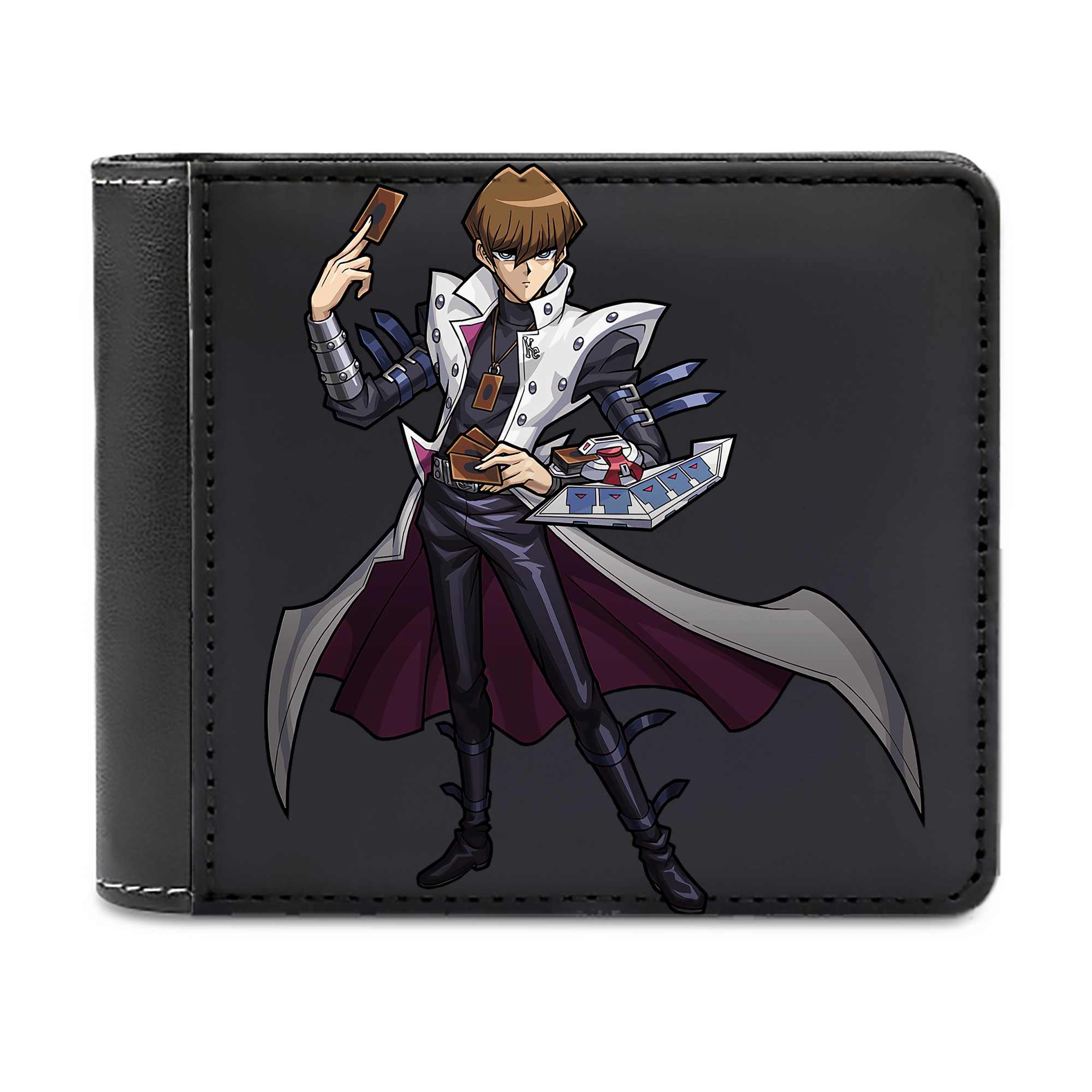 （画像用） 遊☆戯☆王 Yu-Gi-Oh! 二つ折り革財布