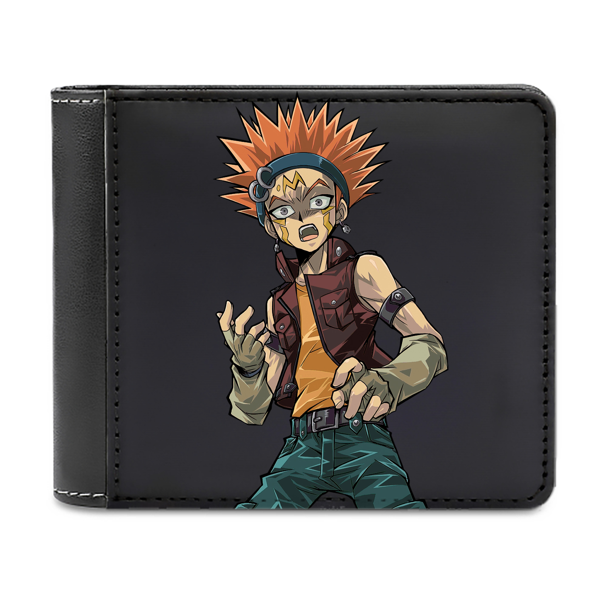 （画像用） 遊☆戯☆王 Yu-Gi-Oh! 二つ折り革財布