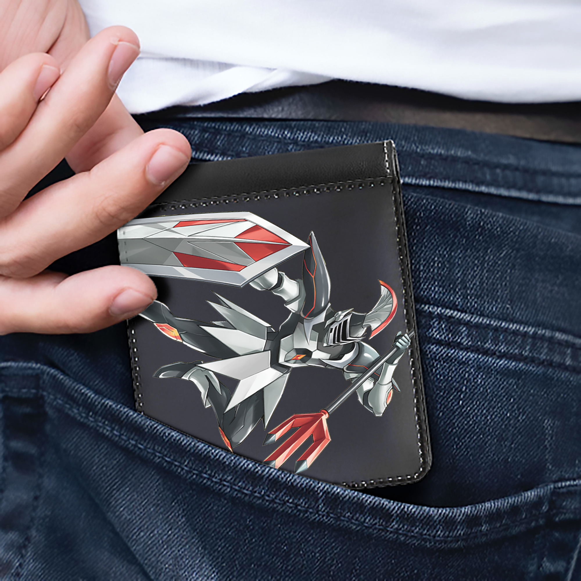 （画像用） 遊☆戯☆王 Yu-Gi-Oh! 二つ折り革財布