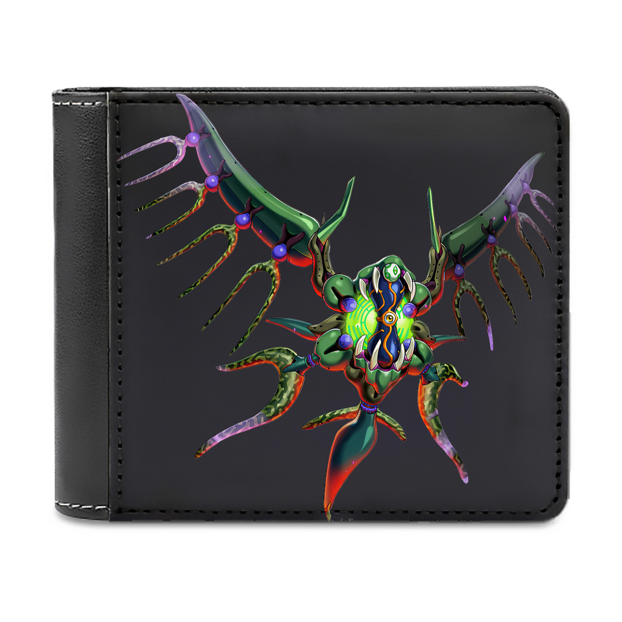 （画像用） 遊☆戯☆王 Yu-Gi-Oh! 二つ折り革財布