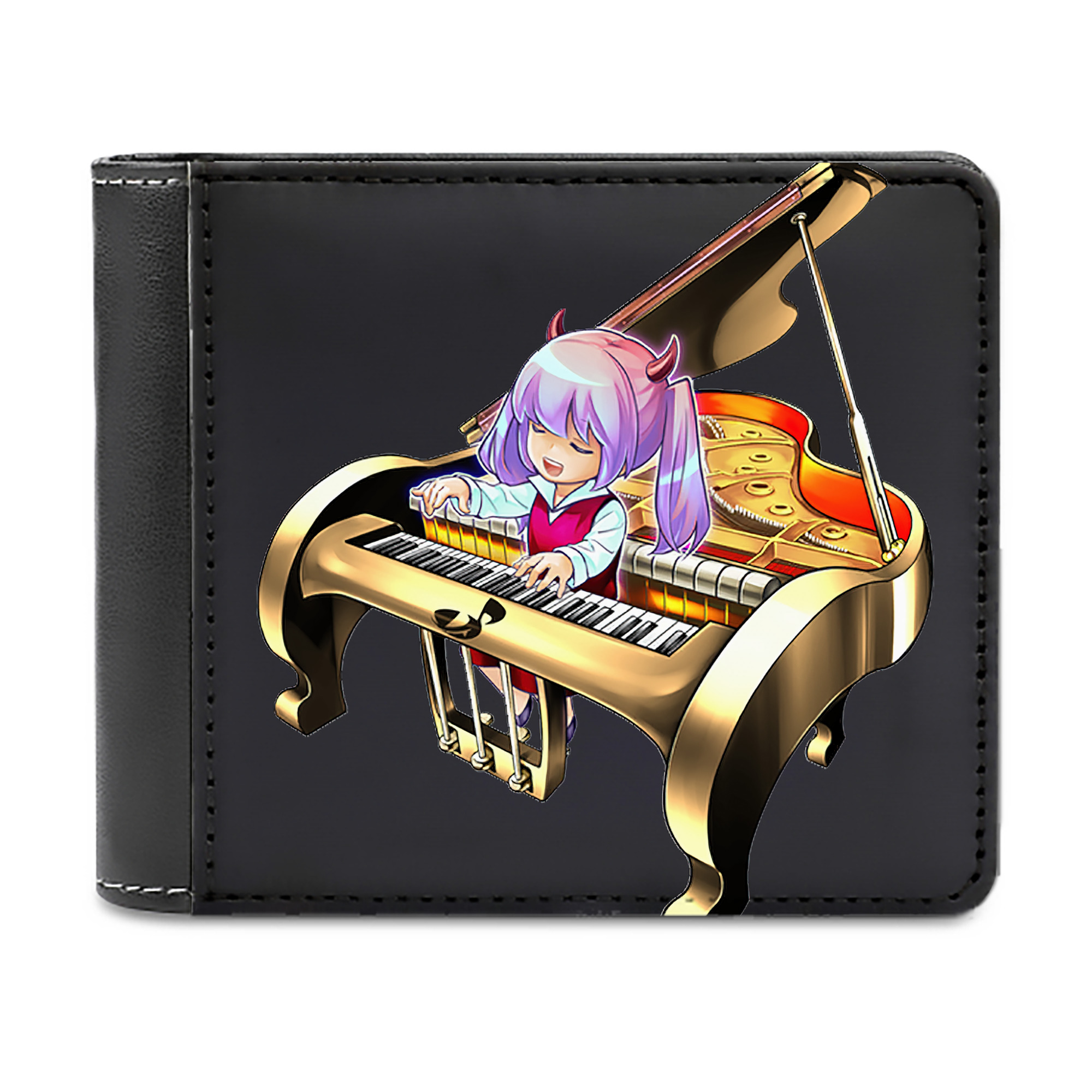 （画像用） 遊☆戯☆王 Yu-Gi-Oh! 二つ折り革財布
