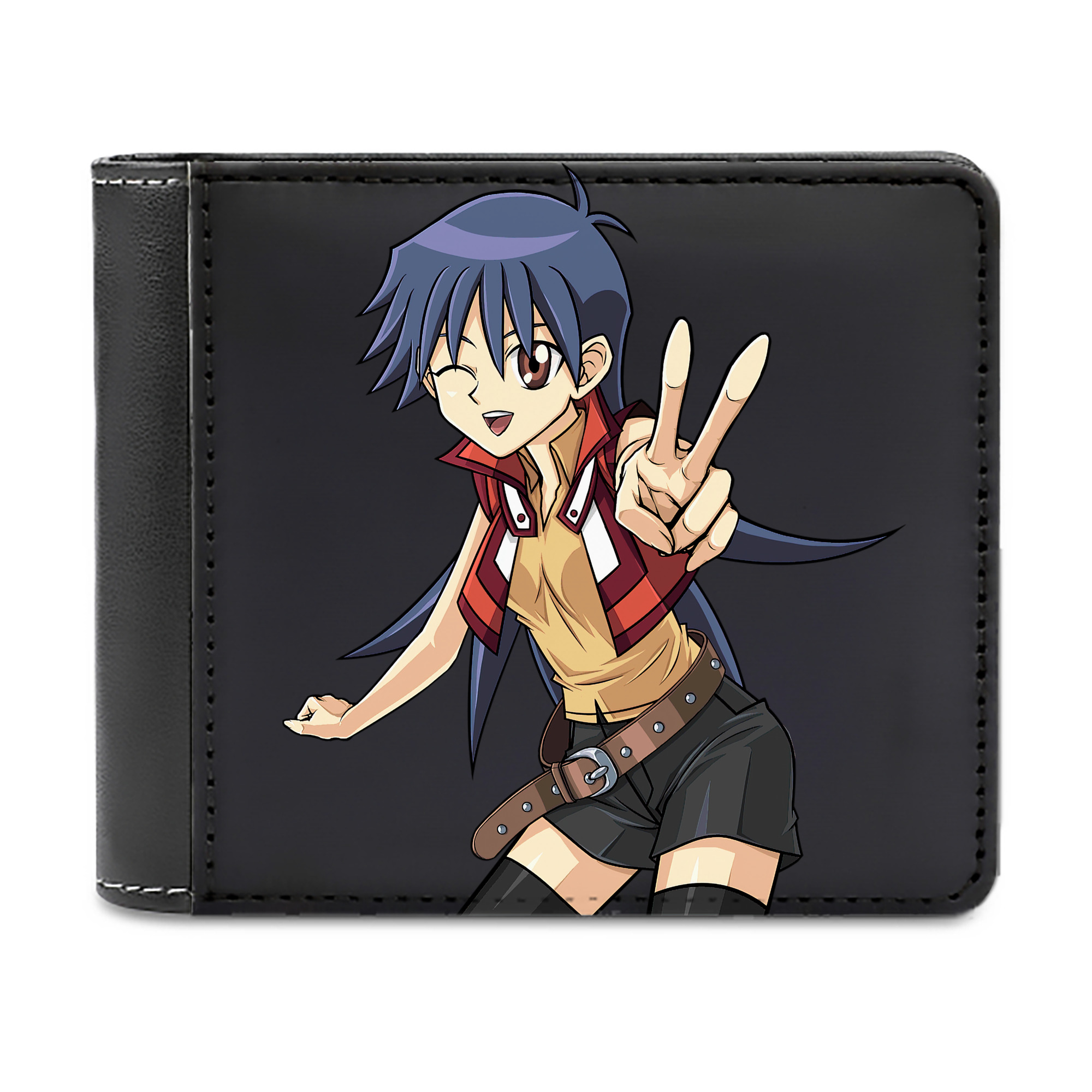 （画像用） 遊☆戯☆王 Yu-Gi-Oh! 二つ折り革財布