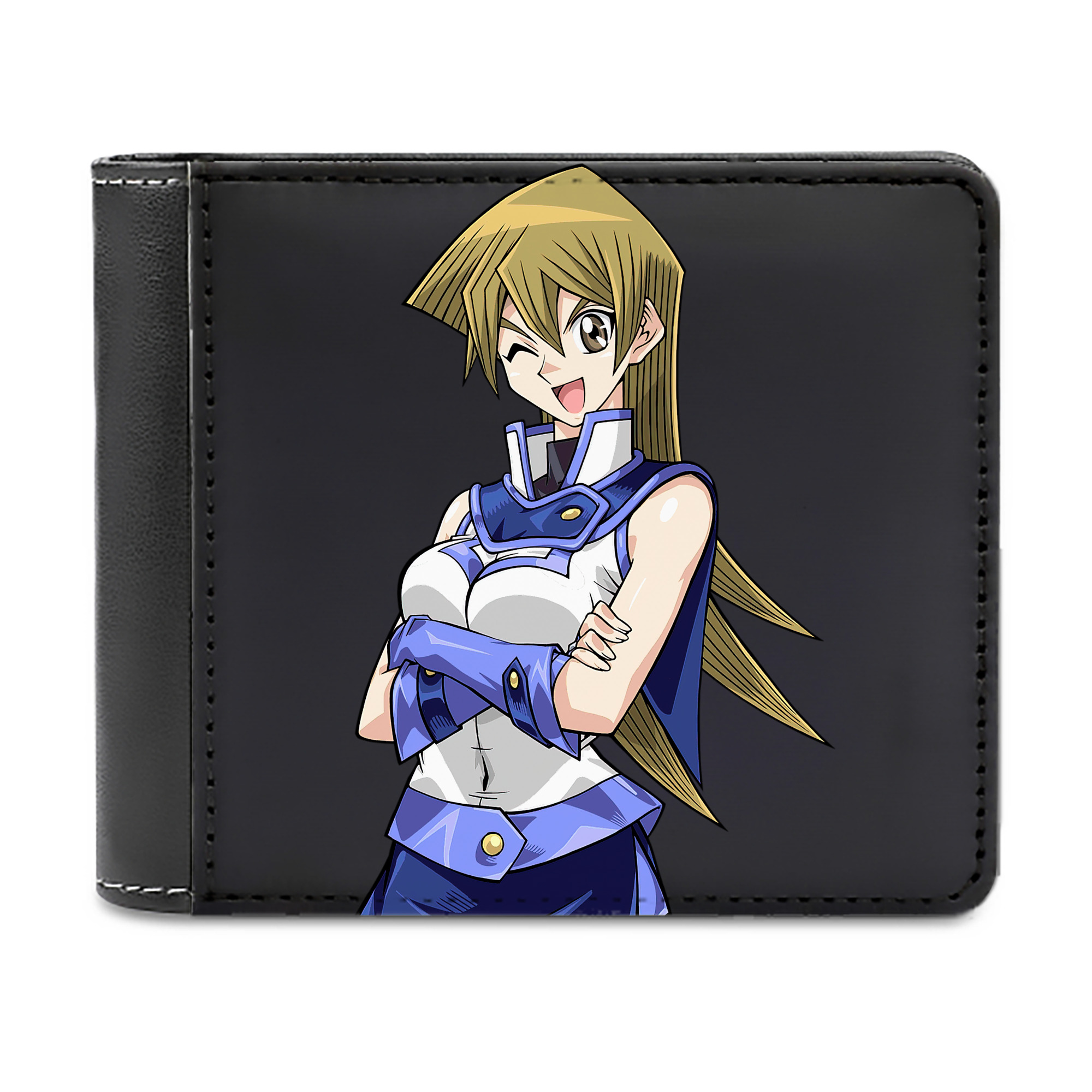 （画像用） 遊☆戯☆王 Yu-Gi-Oh! 二つ折り革財布