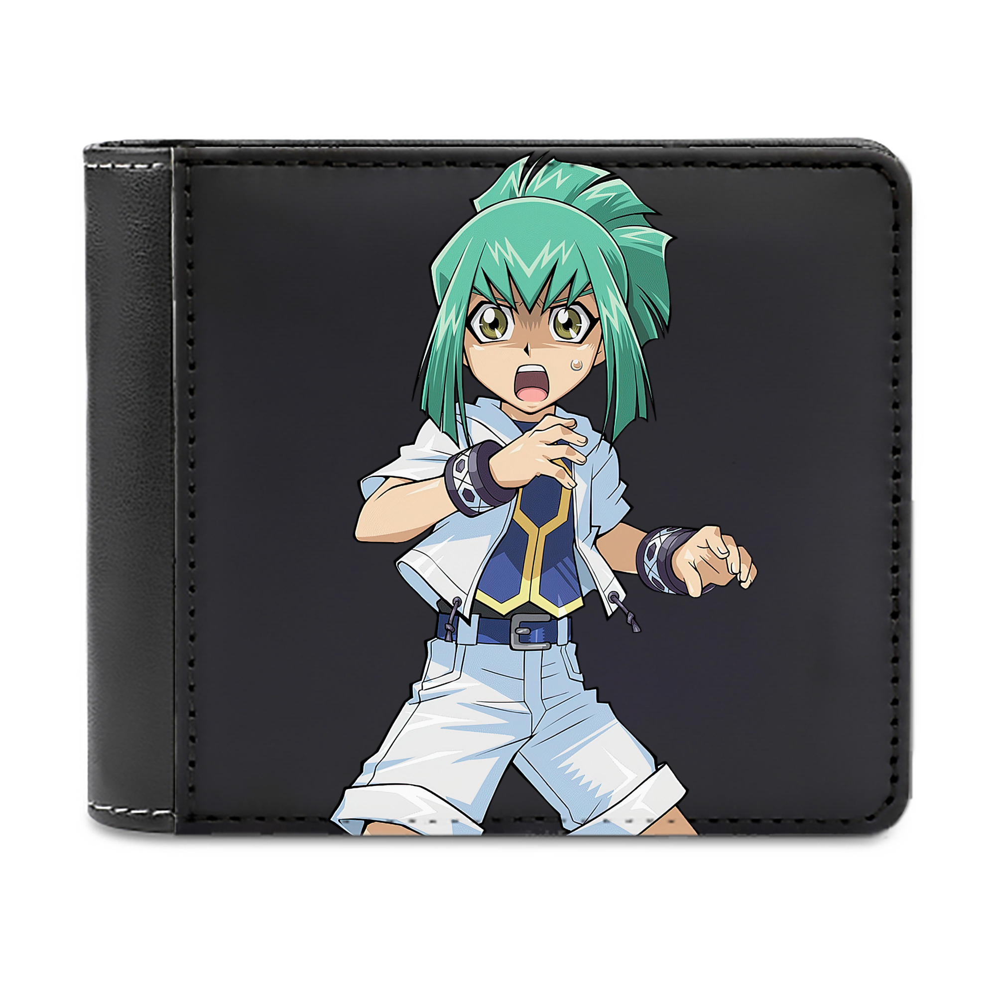 （画像用） 遊☆戯☆王 Yu-Gi-Oh! 二つ折り革財布