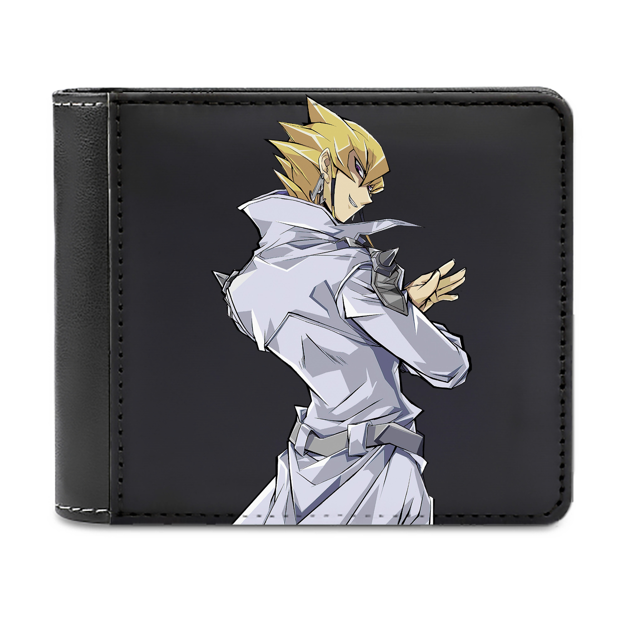 （画像用） 遊☆戯☆王 Yu-Gi-Oh! 二つ折り革財布