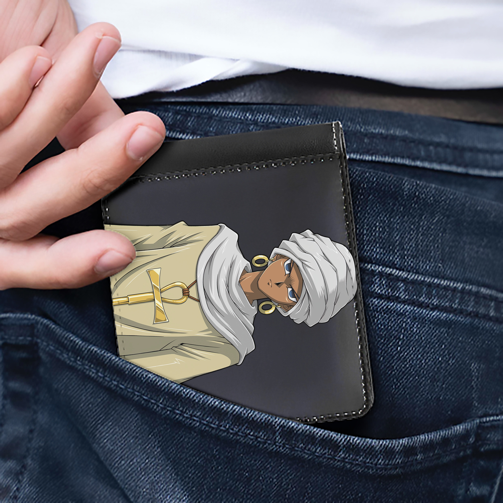 （画像用） 遊☆戯☆王 Yu-Gi-Oh! 二つ折り革財布