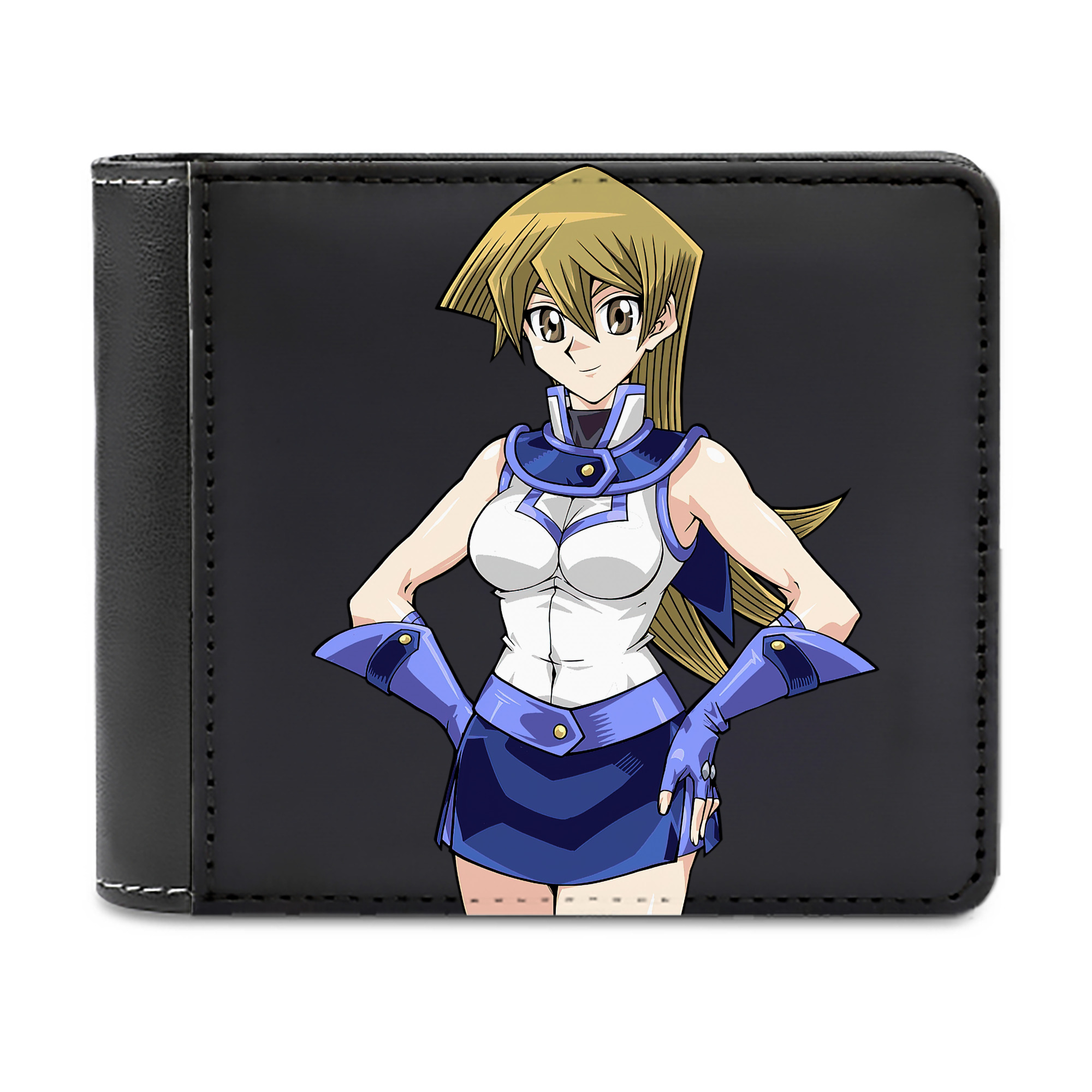 （画像用） 遊☆戯☆王 Yu-Gi-Oh! 二つ折り革財布