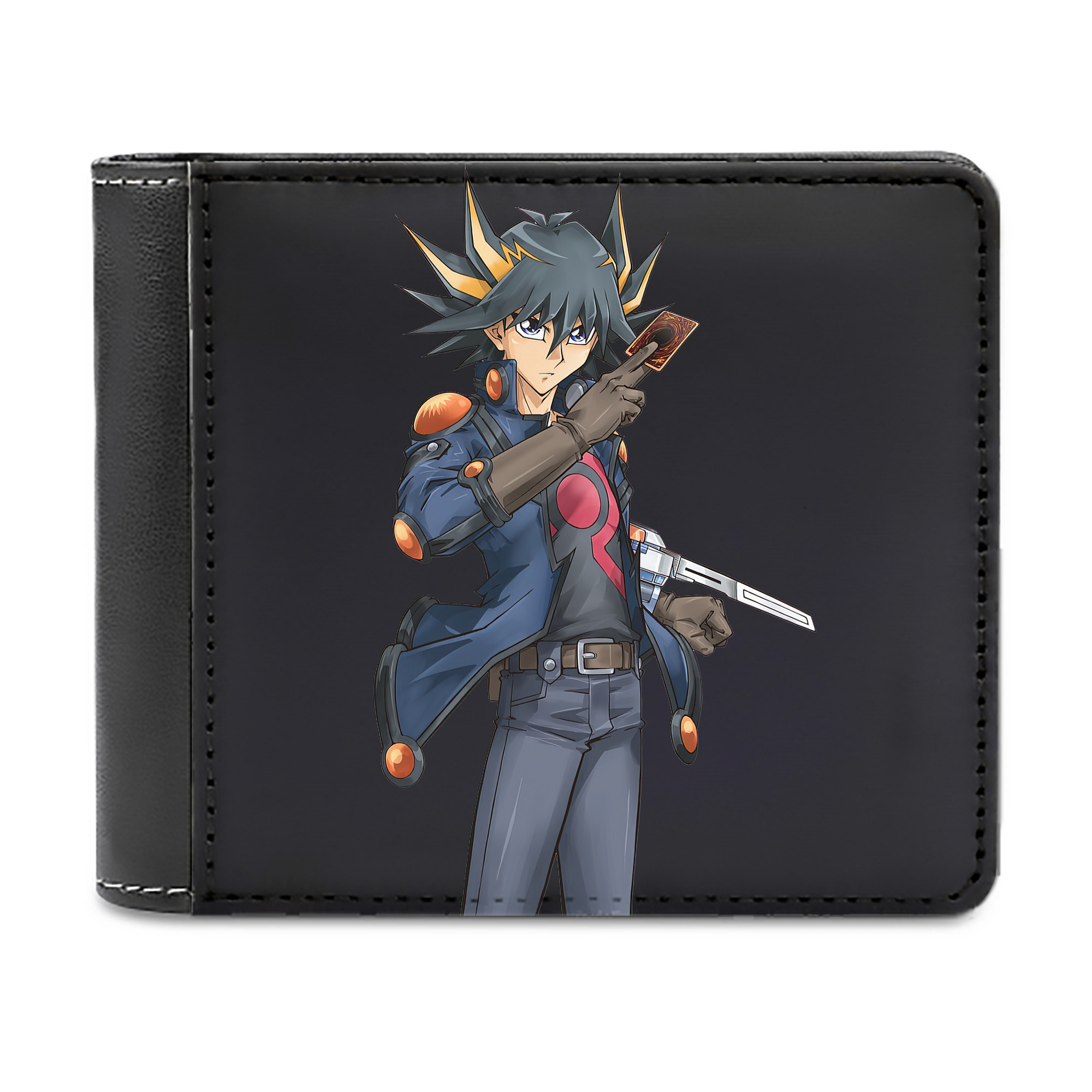 （画像用） 遊☆戯☆王 Yu-Gi-Oh! 二つ折り革財布