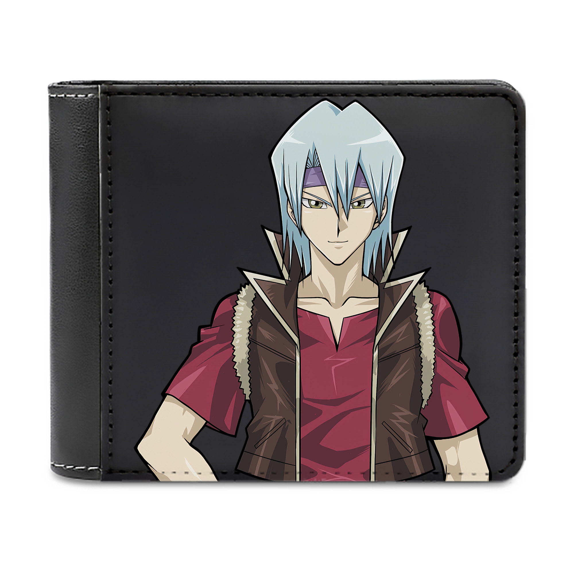 （画像用） 遊☆戯☆王 Yu-Gi-Oh! 二つ折り革財布