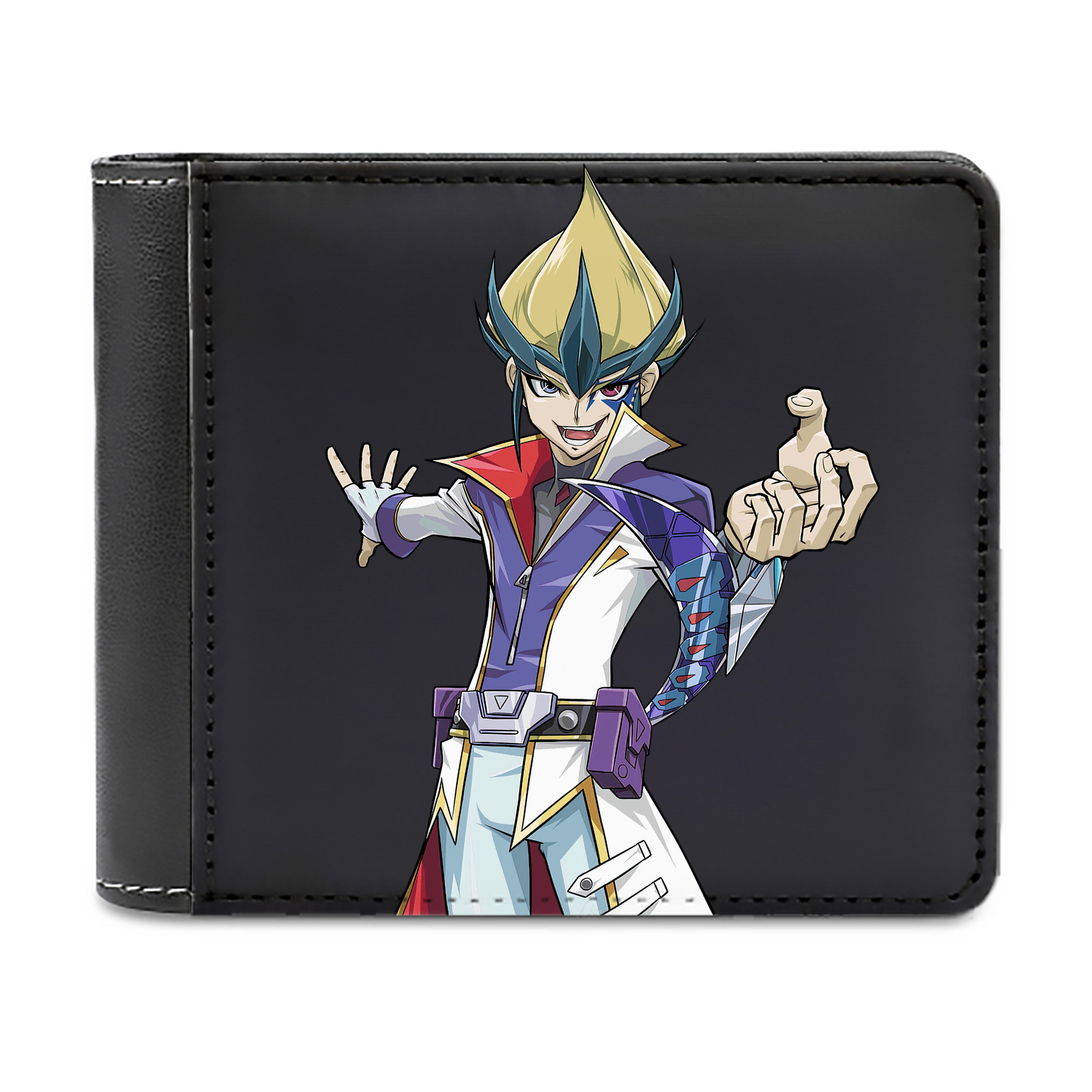 （画像用） 遊☆戯☆王 Yu-Gi-Oh! 二つ折り革財布