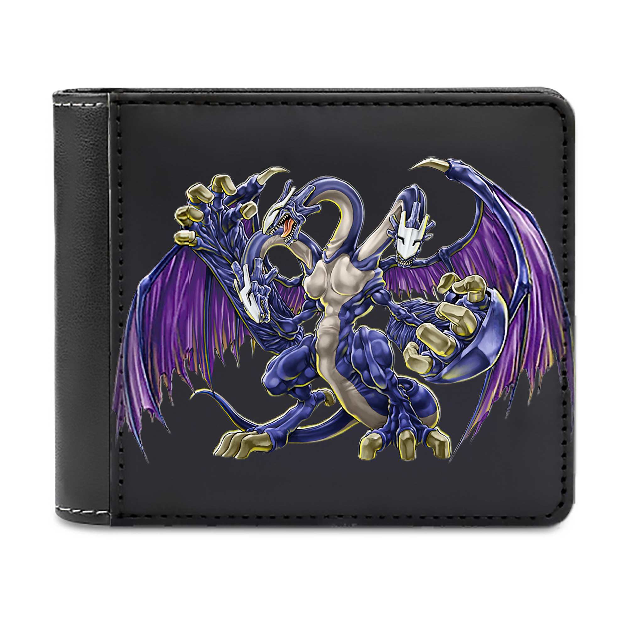 （画像用） 遊☆戯☆王 Yu-Gi-Oh! 二つ折り革財布