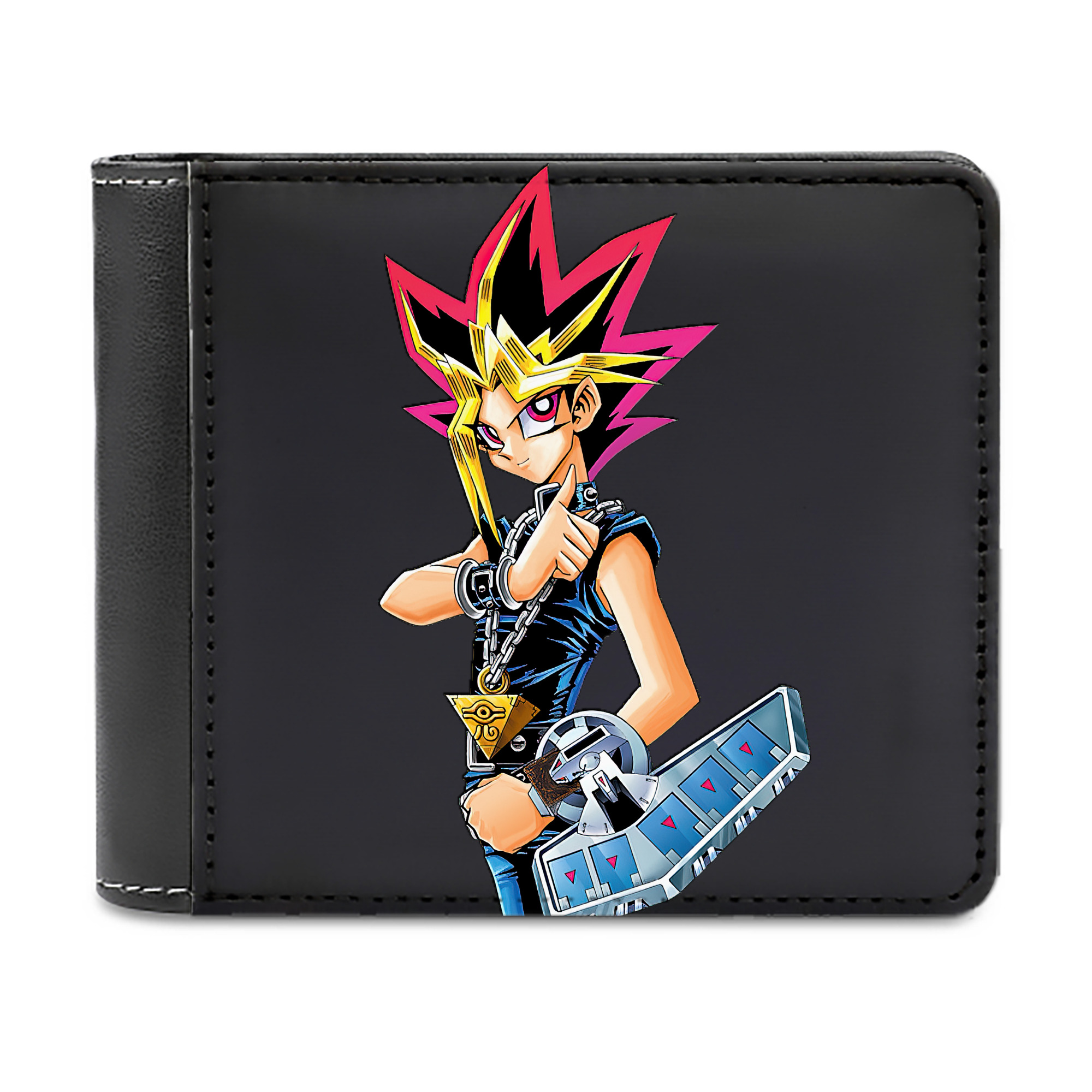 （画像用） 遊☆戯☆王 Yu-Gi-Oh! 二つ折り革財布