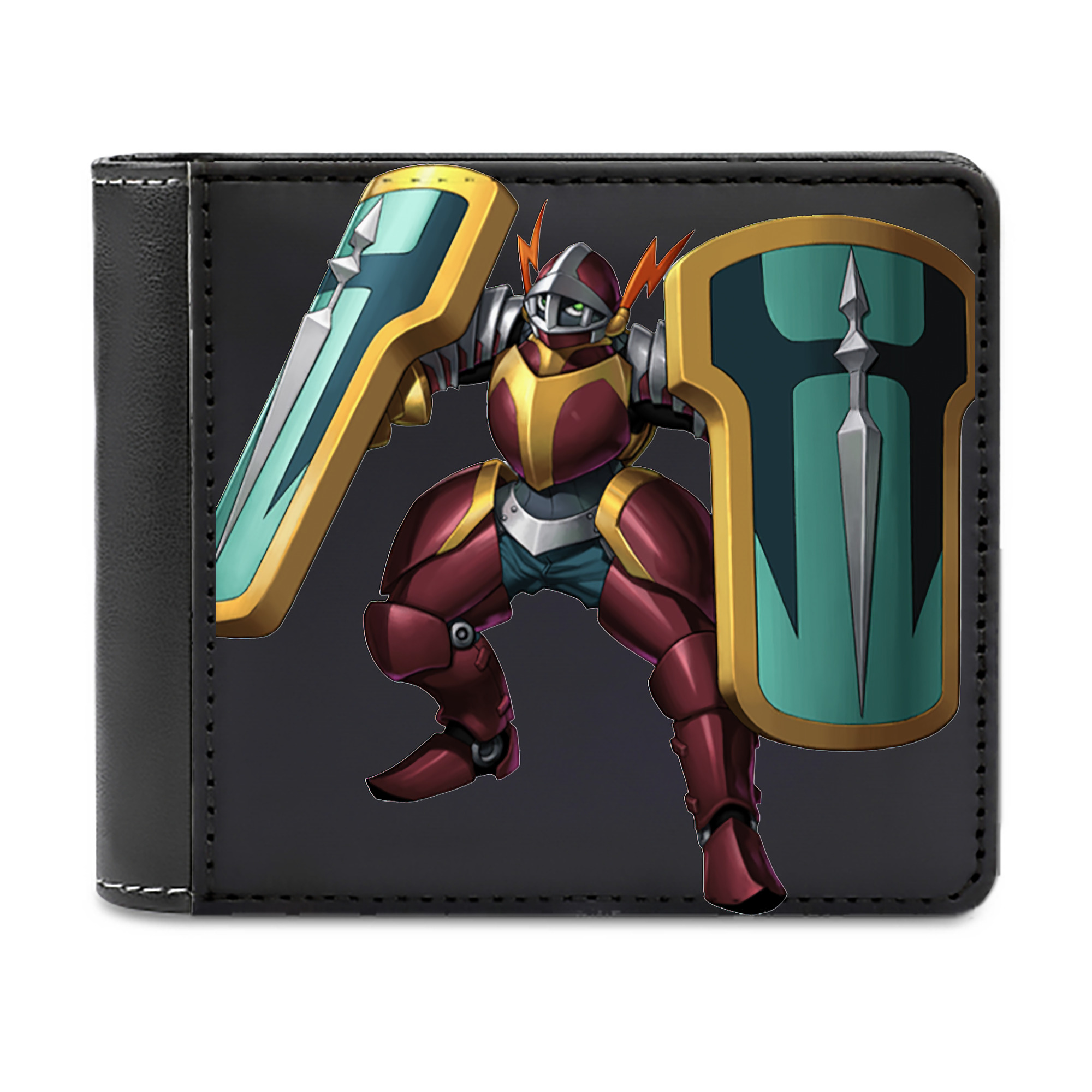 （画像用） 遊☆戯☆王 Yu-Gi-Oh! 二つ折り革財布