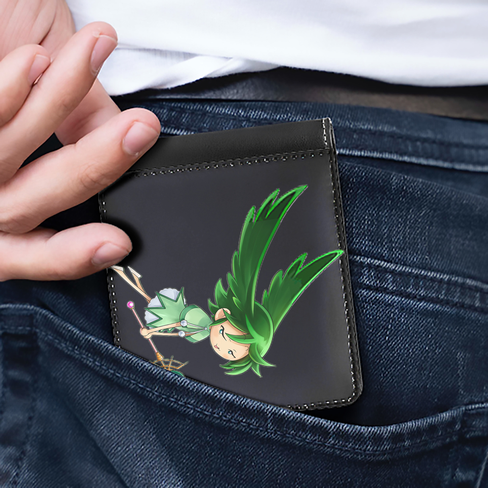 （画像用） 遊☆戯☆王 Yu-Gi-Oh! 二つ折り革財布