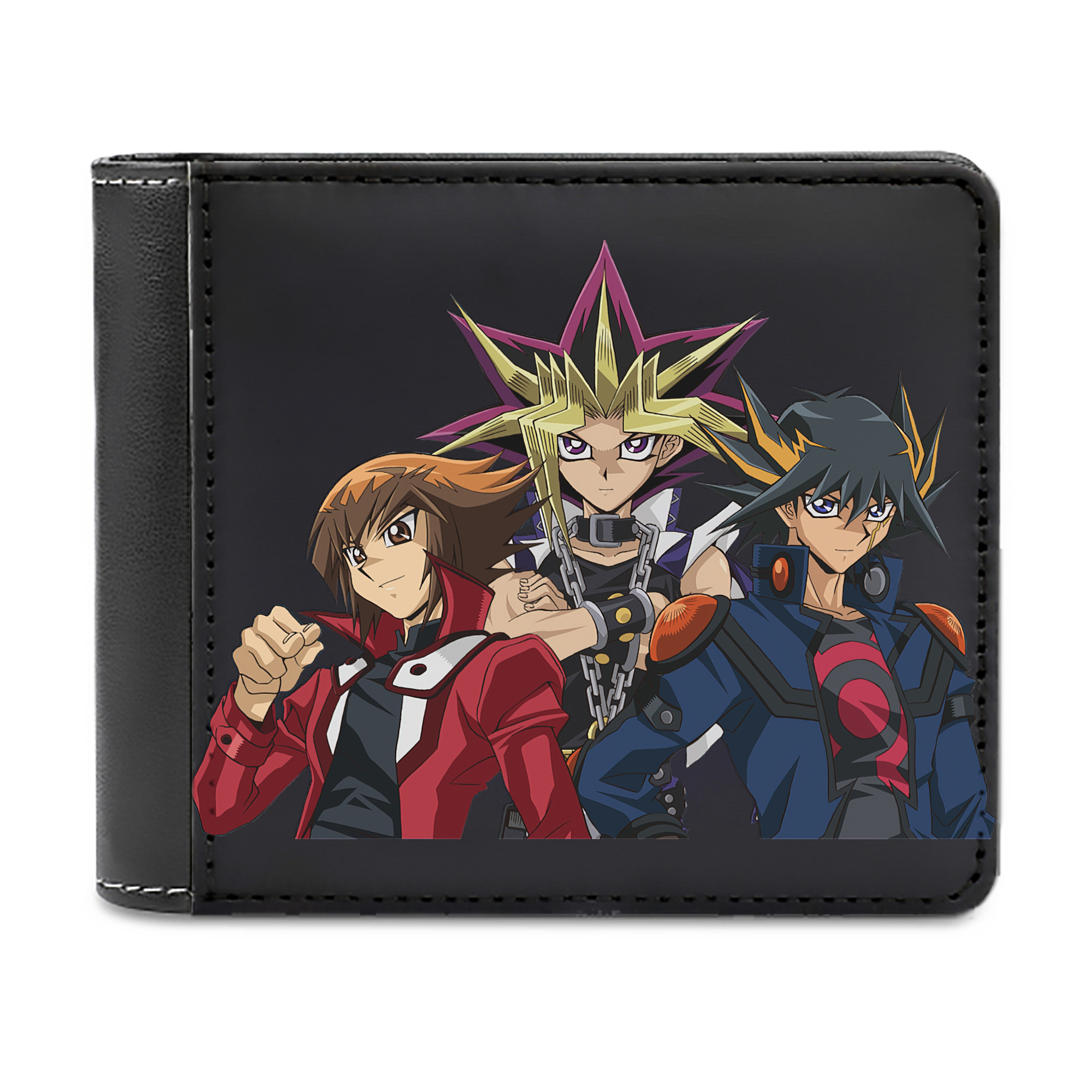（画像用） 遊☆戯☆王 Yu-Gi-Oh! 二つ折り革財布