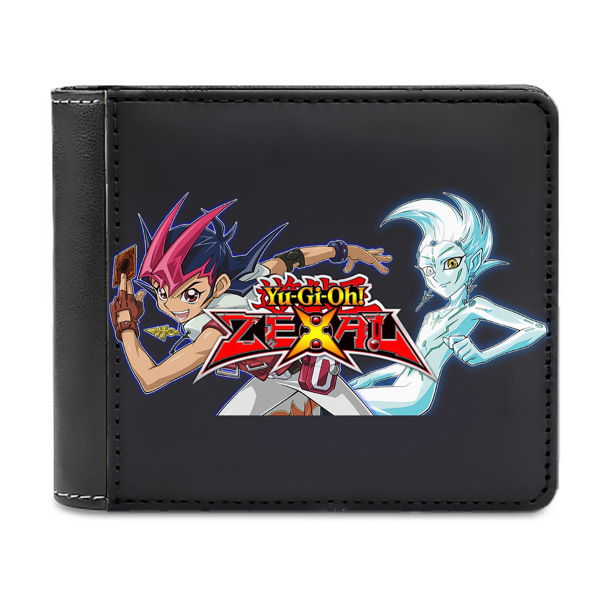 （画像用） 遊☆戯☆王 Yu-Gi-Oh! 二つ折り革財布