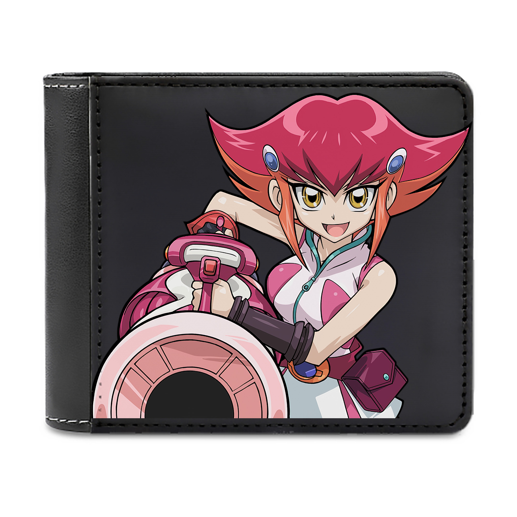 （画像用） 遊☆戯☆王 Yu-Gi-Oh! 二つ折り革財布