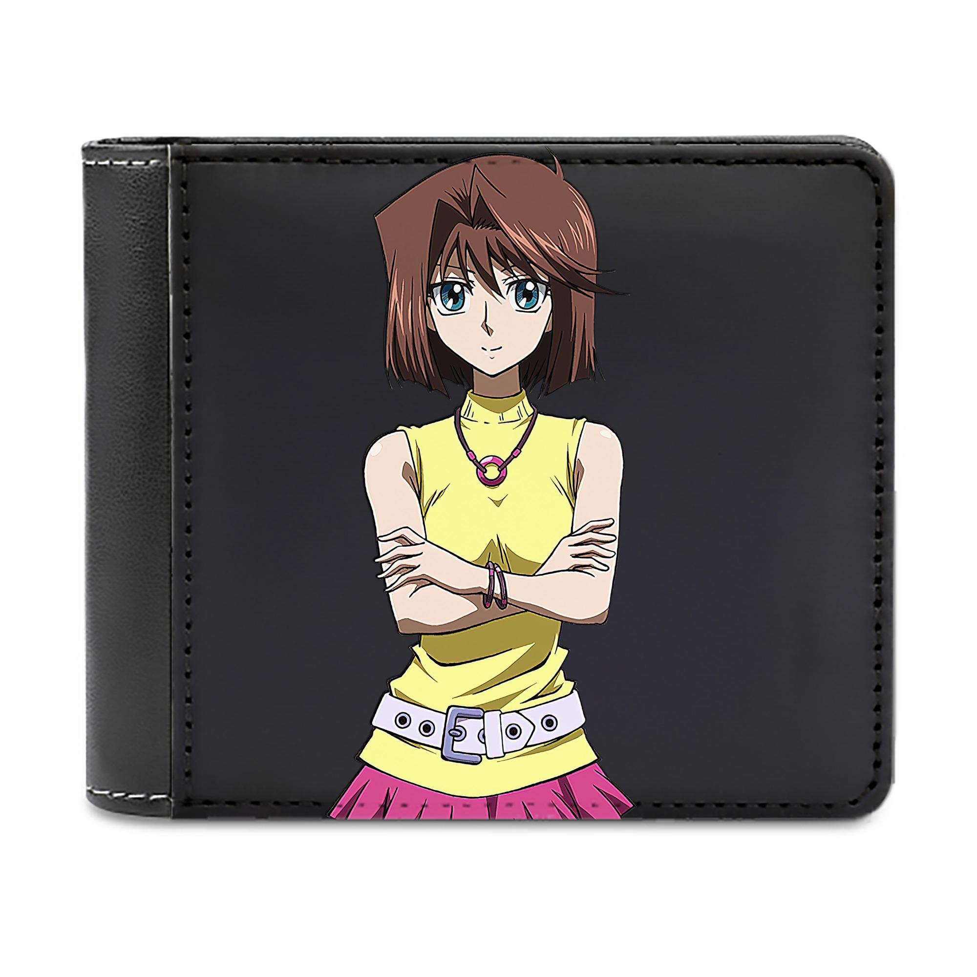 （画像用） 遊☆戯☆王 Yu-Gi-Oh! 二つ折り革財布