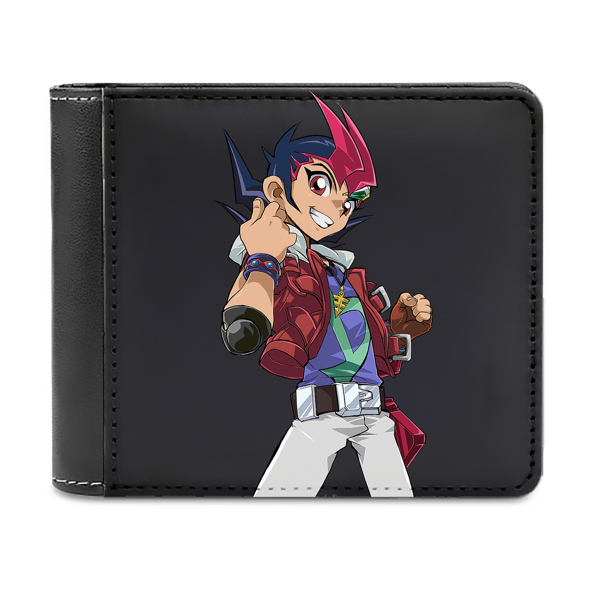 （画像用） 遊☆戯☆王 Yu-Gi-Oh! 二つ折り革財布