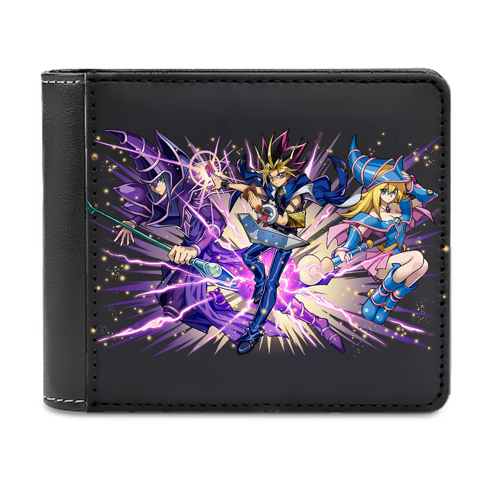 （画像用） 遊☆戯☆王 Yu-Gi-Oh! 二つ折り革財布