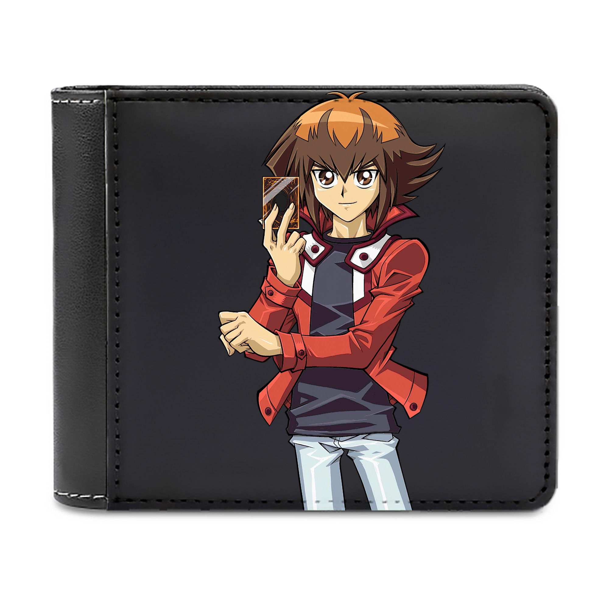 （画像用） 遊☆戯☆王 Yu-Gi-Oh! 二つ折り革財布