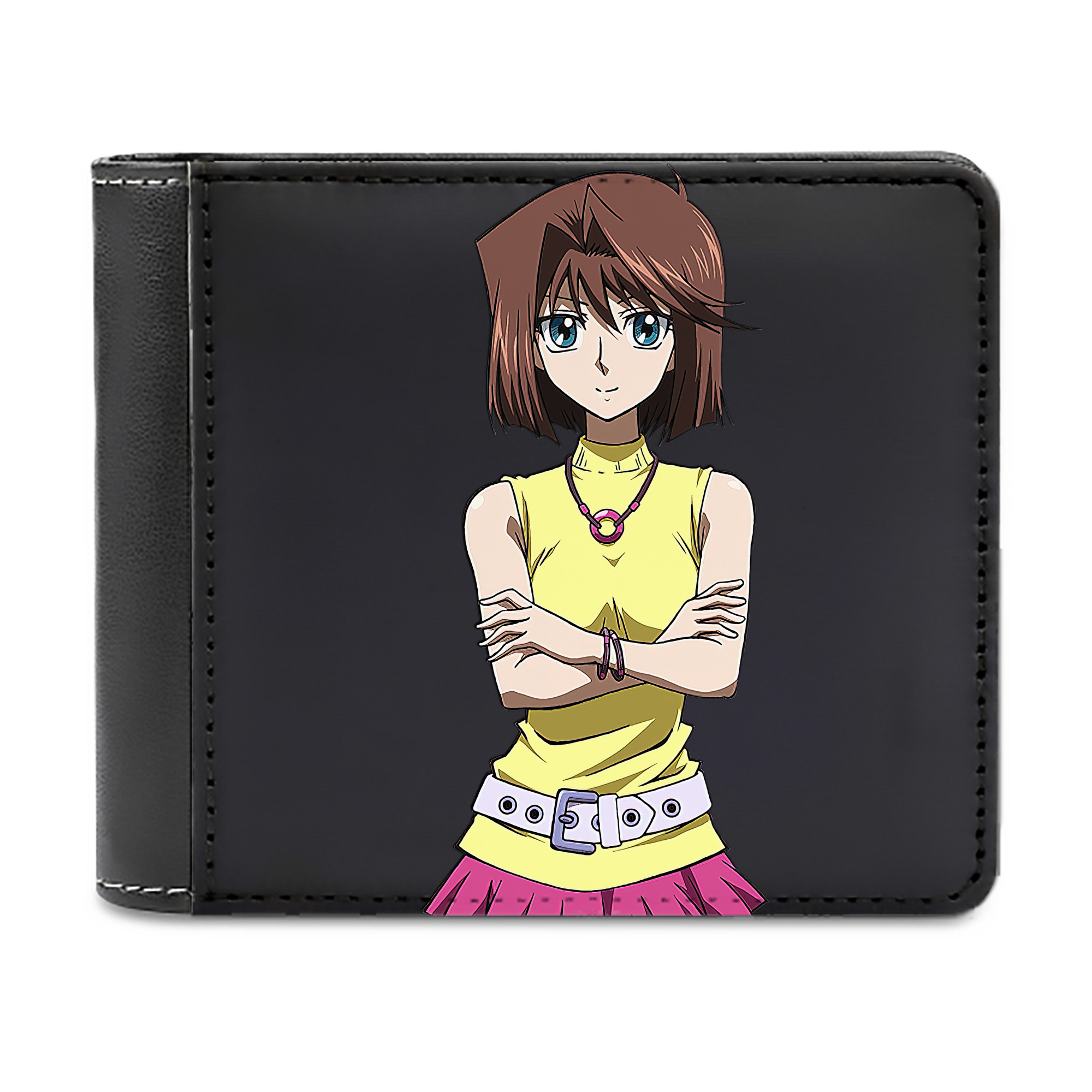 （画像用） 遊☆戯☆王 Yu-Gi-Oh! 二つ折り革財布