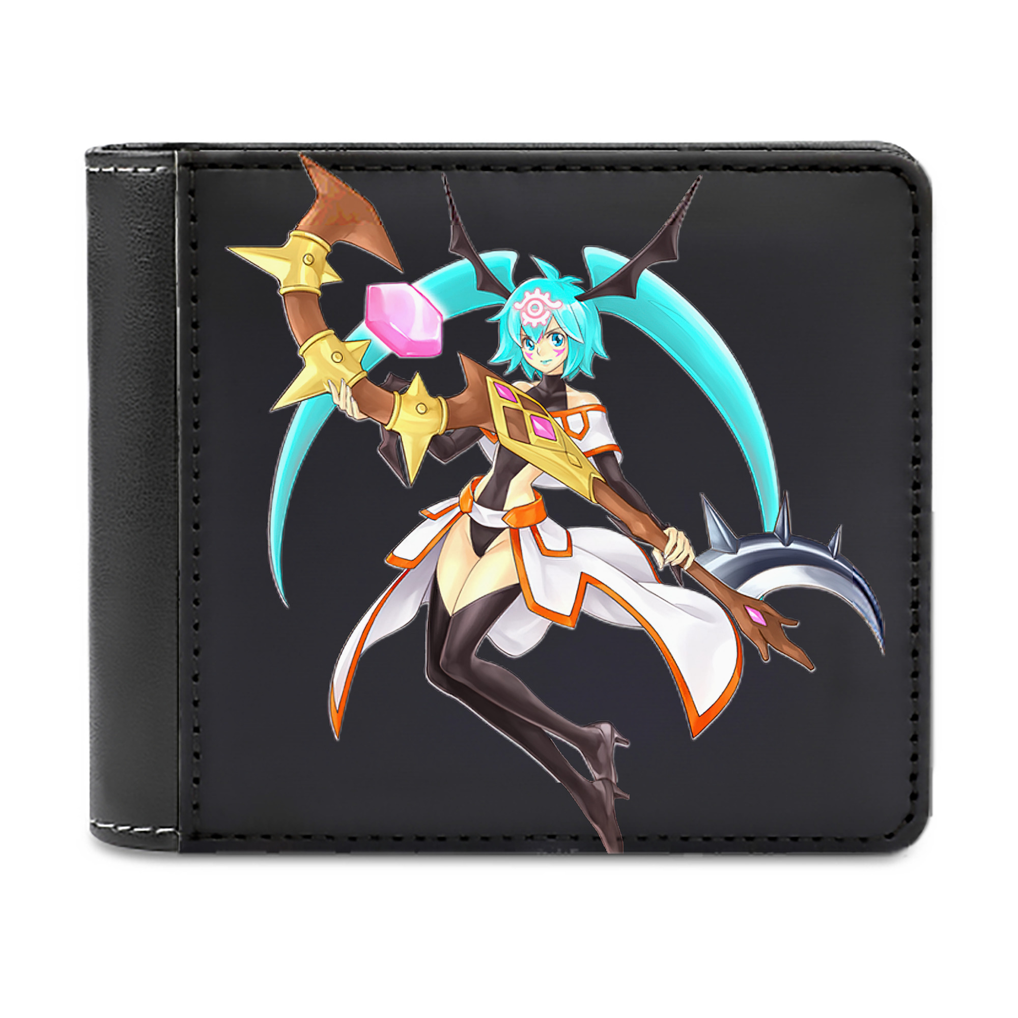 （画像用） 遊☆戯☆王 Yu-Gi-Oh! 二つ折り革財布