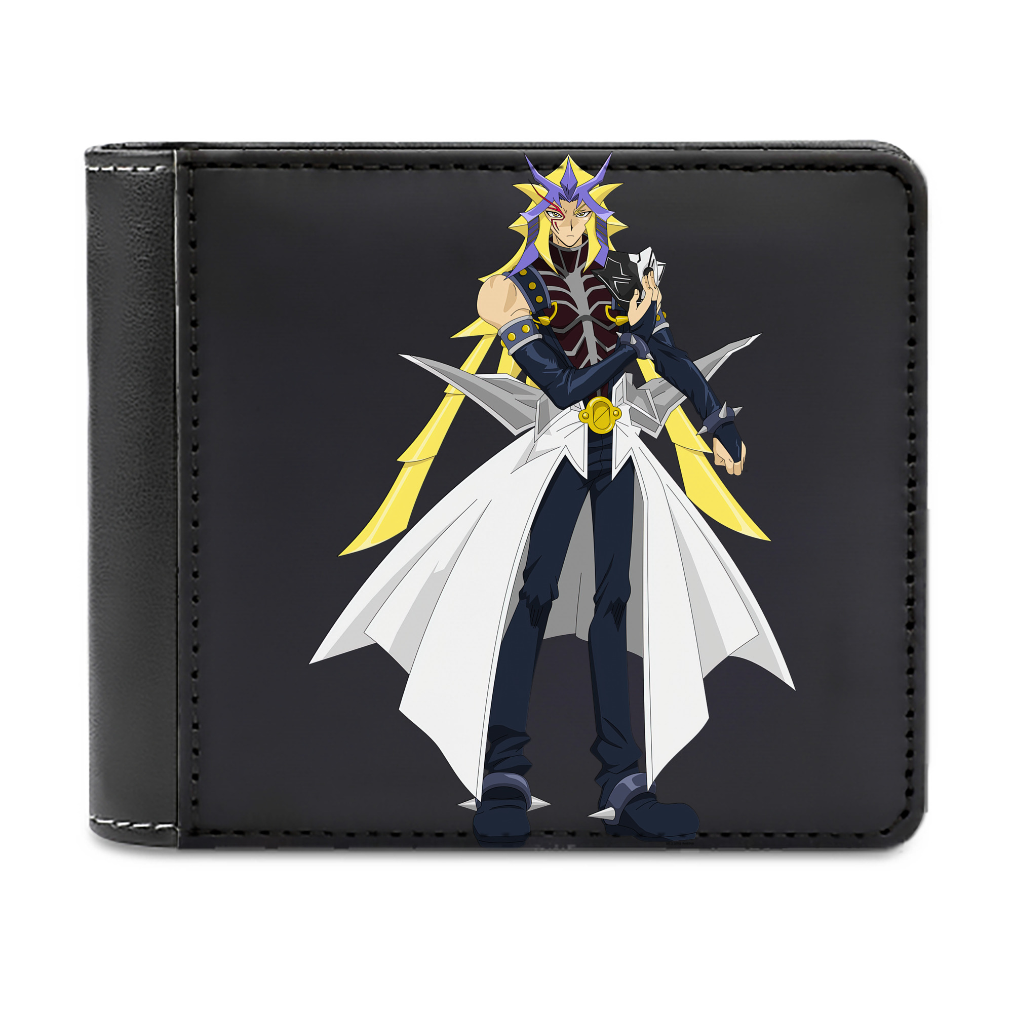 （画像用） 遊☆戯☆王 Yu-Gi-Oh! 二つ折り革財布
