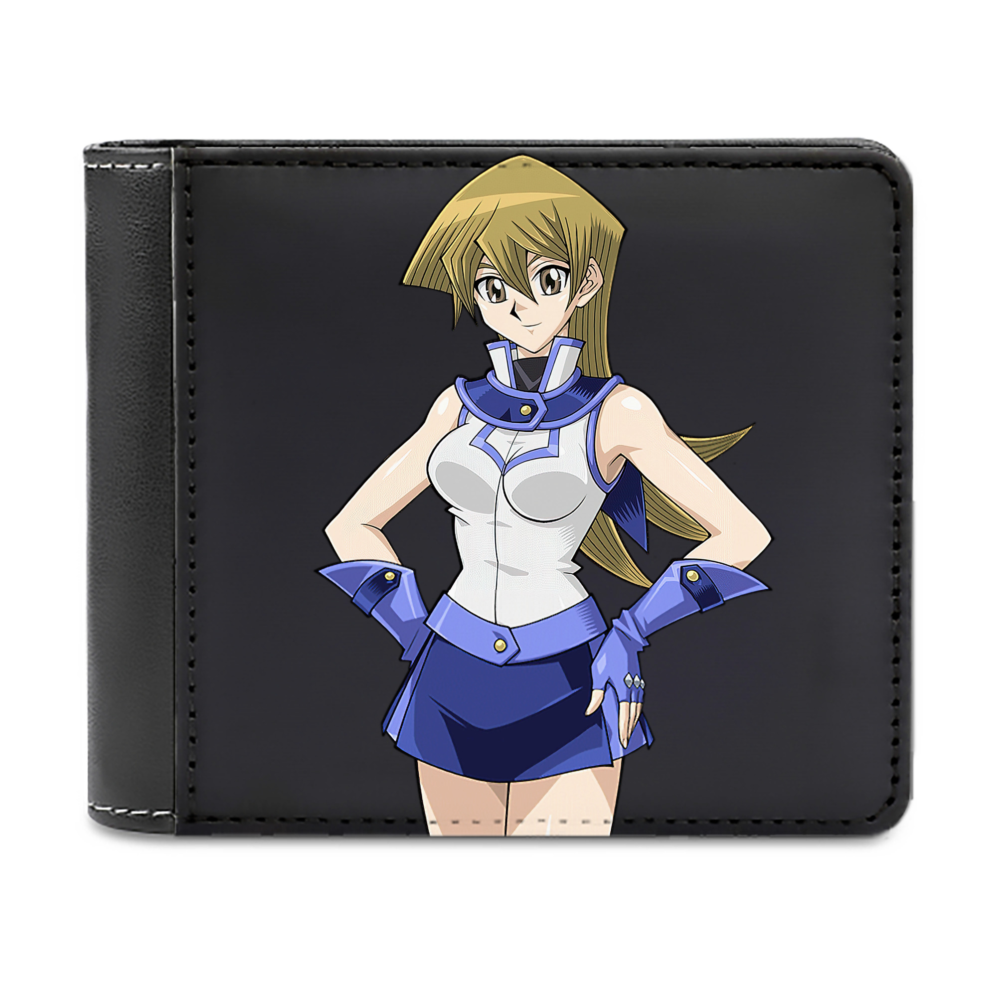 （画像用） 遊☆戯☆王 Yu-Gi-Oh! 二つ折り革財布