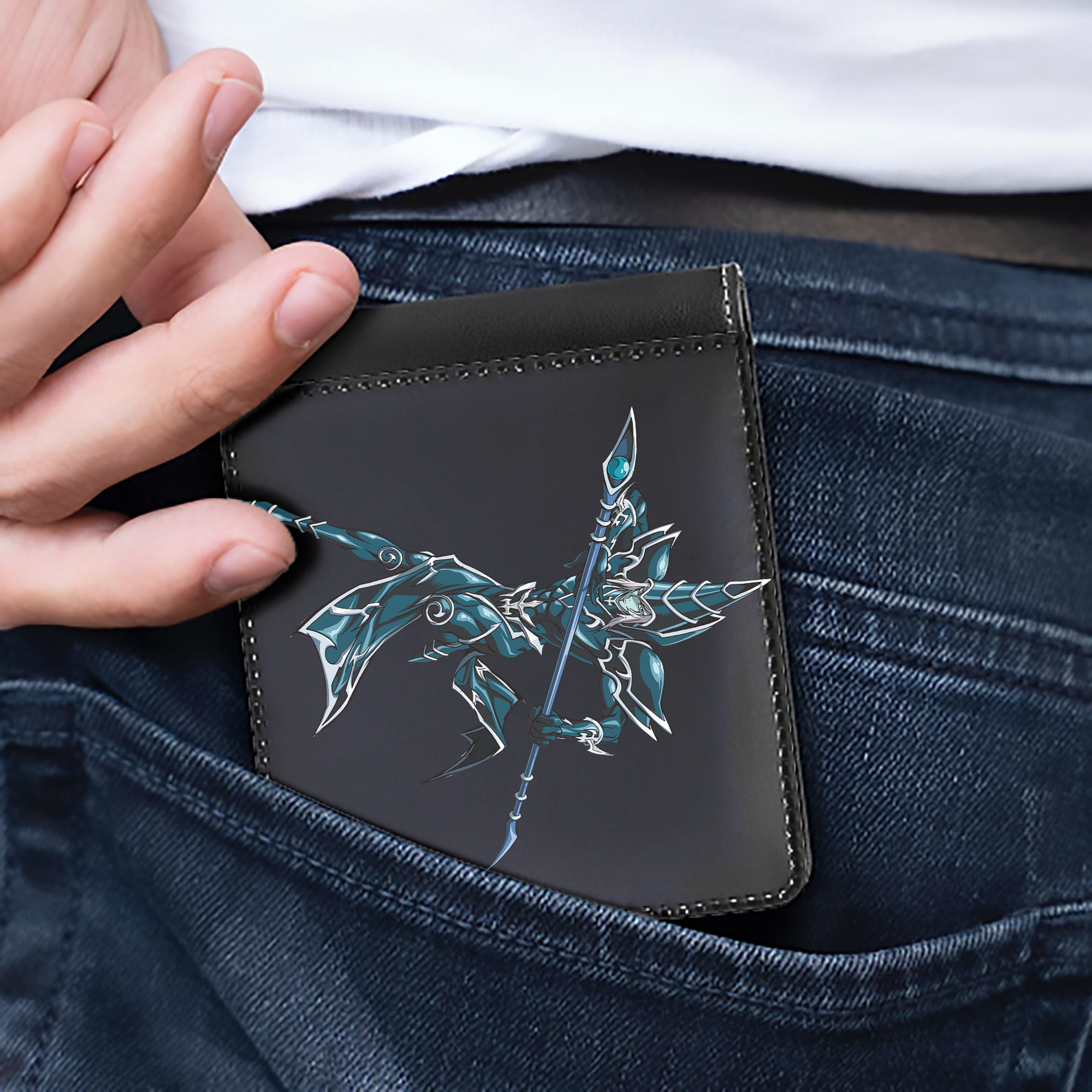 （画像用） 遊☆戯☆王 Yu-Gi-Oh! 二つ折り革財布