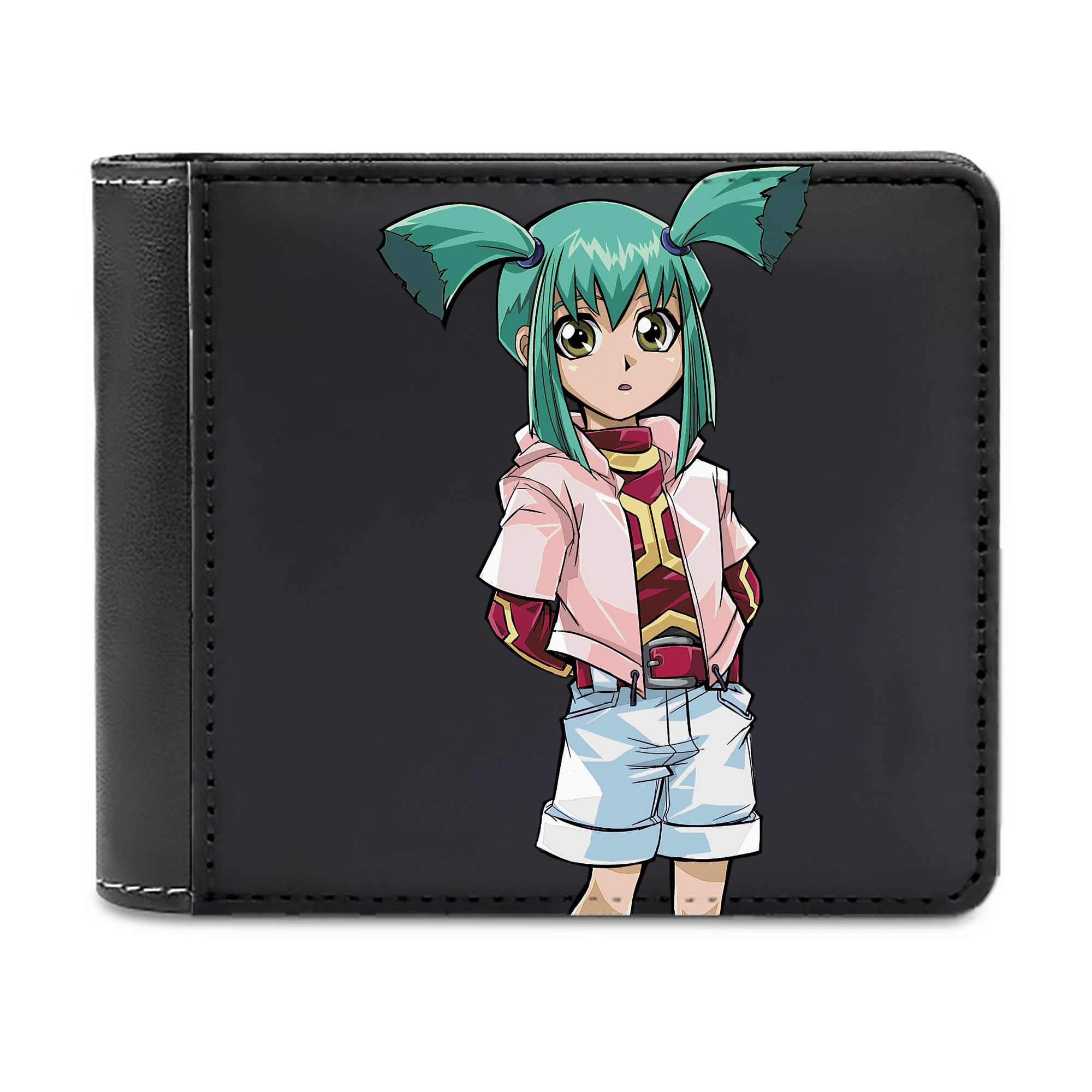 （画像用） 遊☆戯☆王 Yu-Gi-Oh! 二つ折り革財布