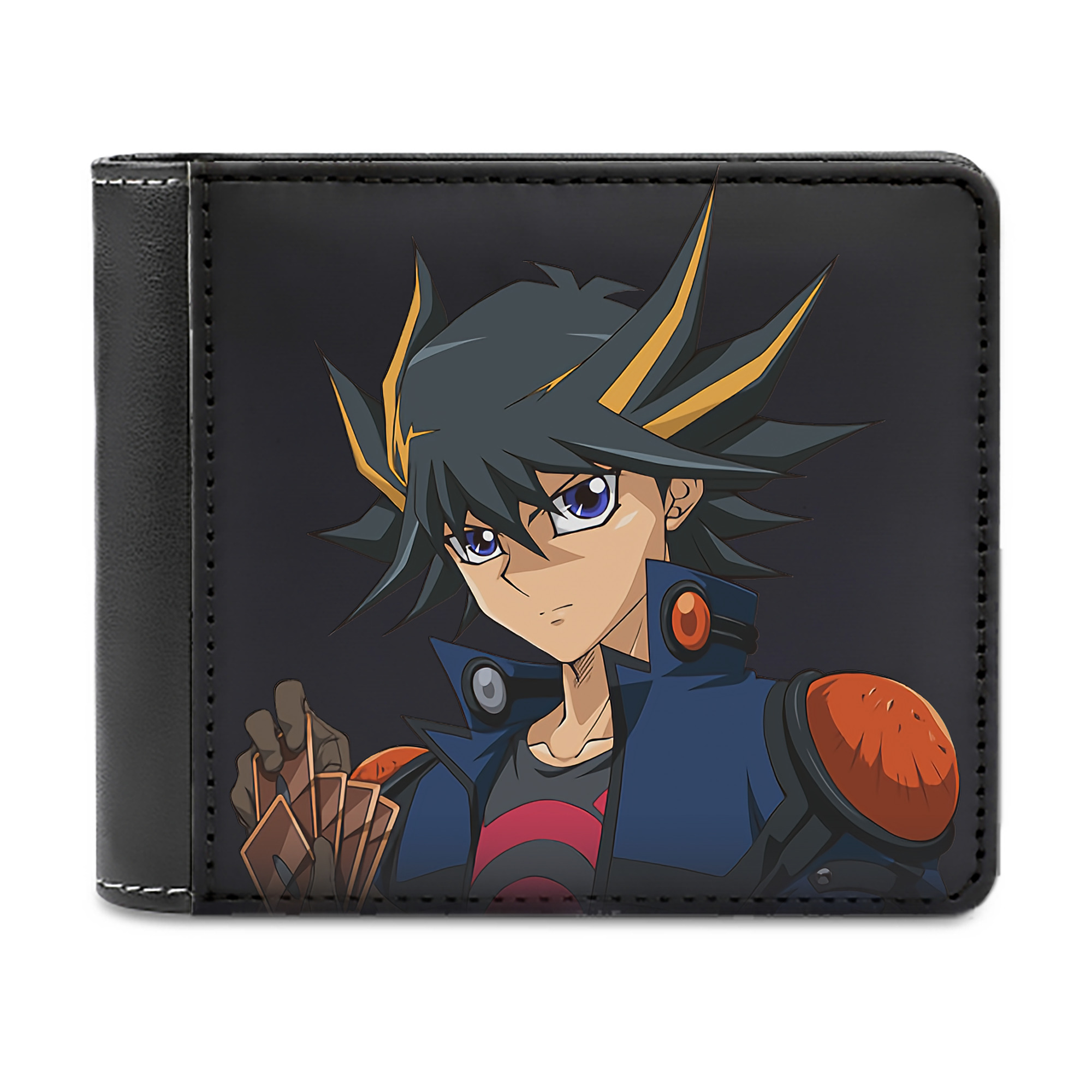 （画像用） 遊☆戯☆王 Yu-Gi-Oh! 二つ折り革財布