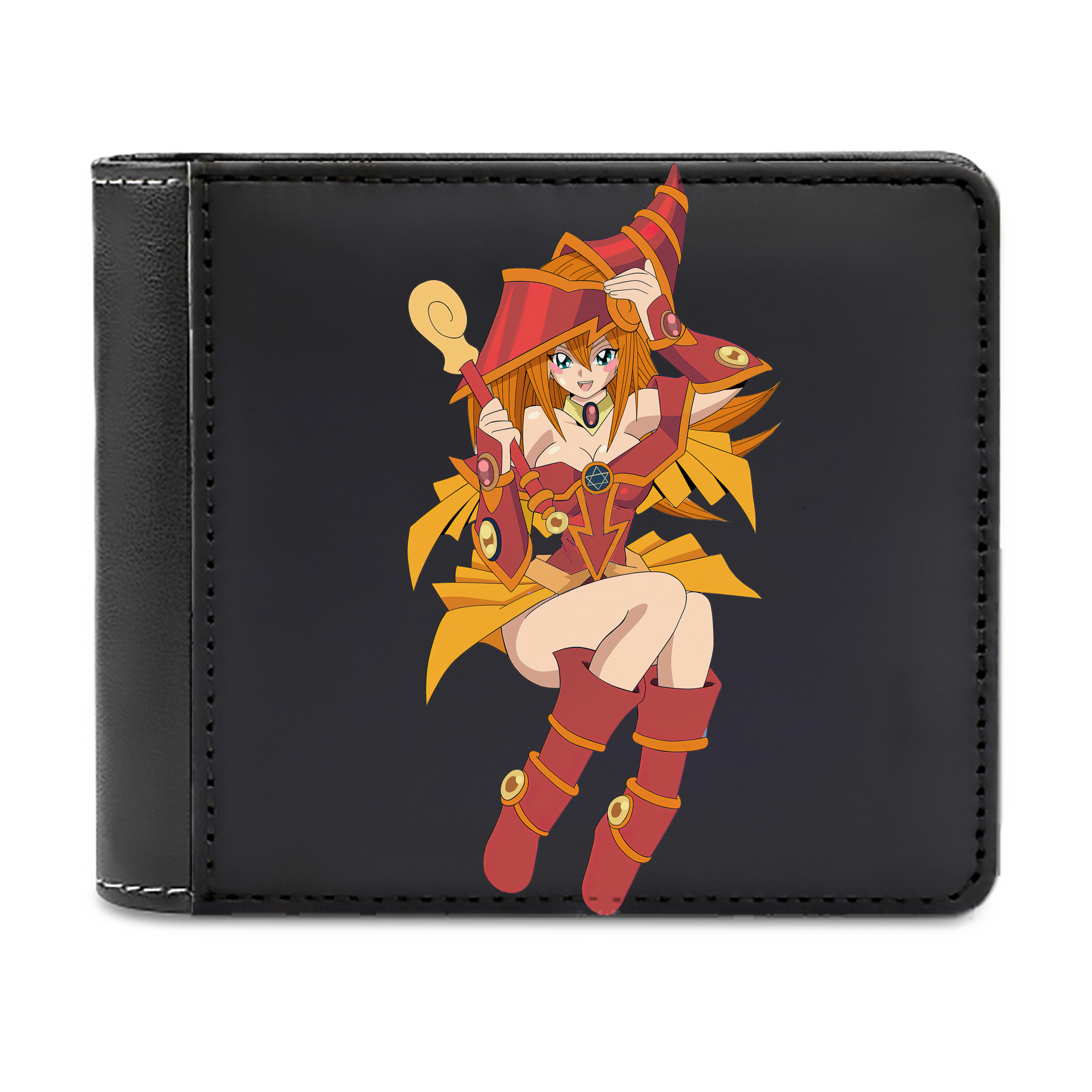 （画像用） 遊☆戯☆王 Yu-Gi-Oh! 二つ折り革財布