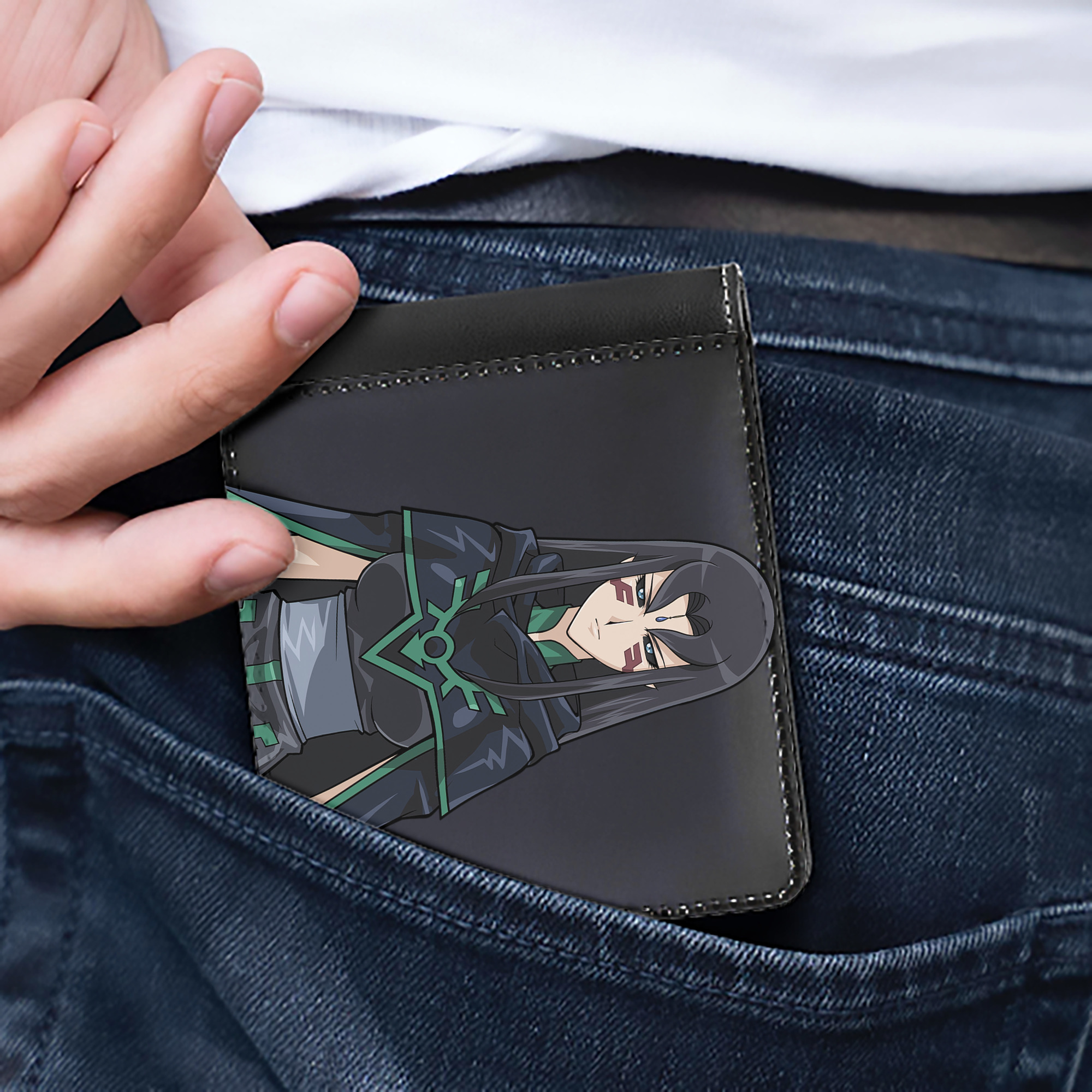 （画像用） 遊☆戯☆王 Yu-Gi-Oh! 二つ折り革財布