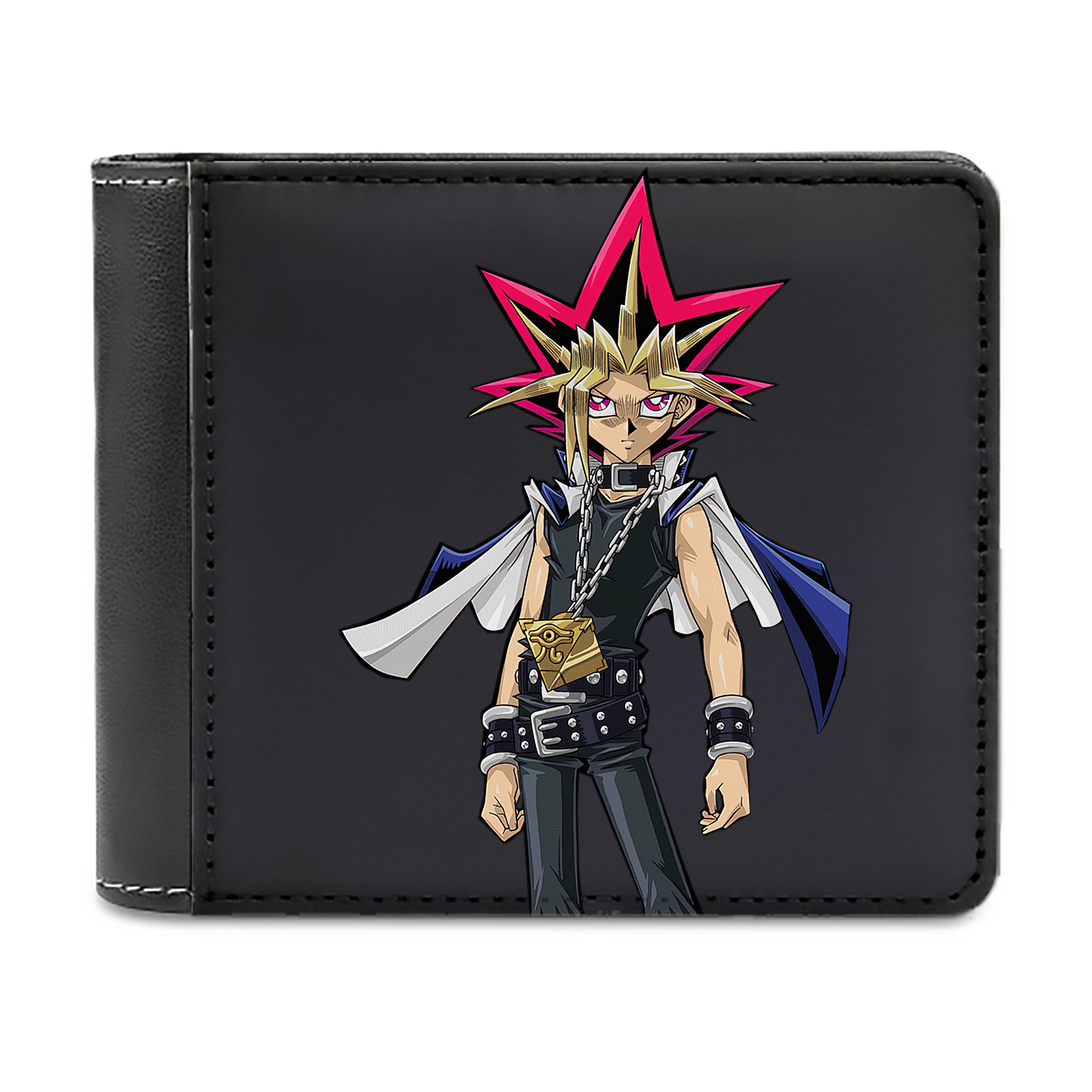 （画像用） 遊☆戯☆王 Yu-Gi-Oh! 二つ折り革財布