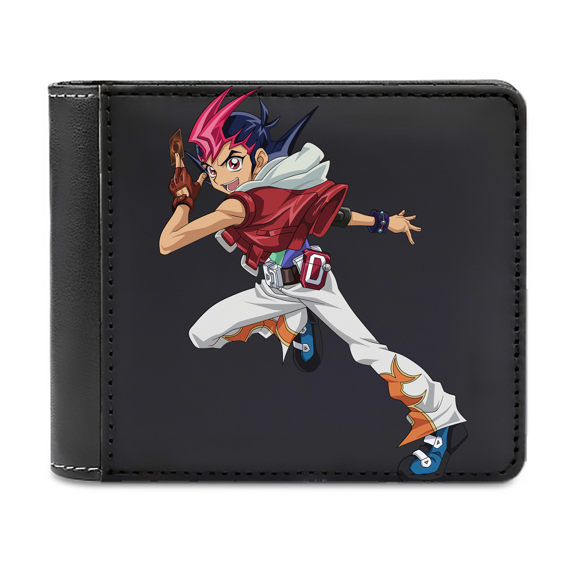 （画像用） 遊☆戯☆王 Yu-Gi-Oh! 二つ折り革財布