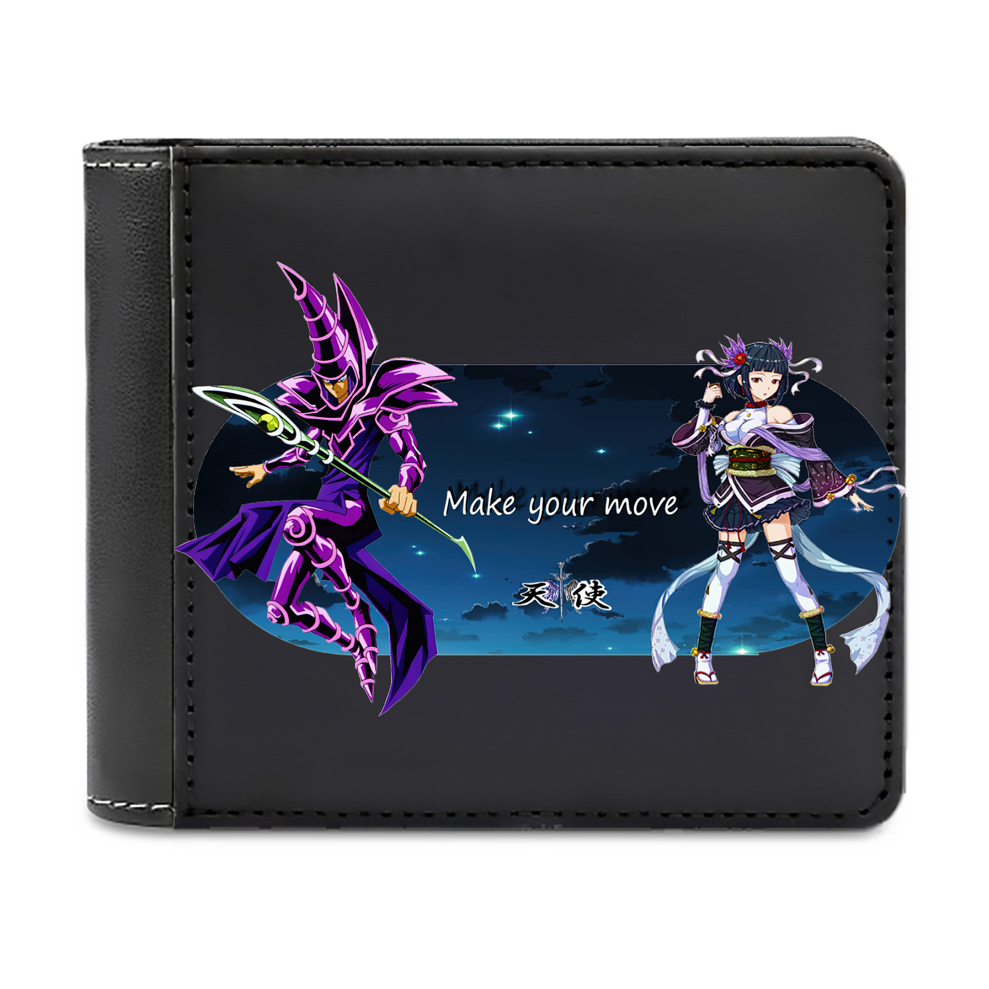 （画像用） 遊☆戯☆王 Yu-Gi-Oh! 二つ折り革財布