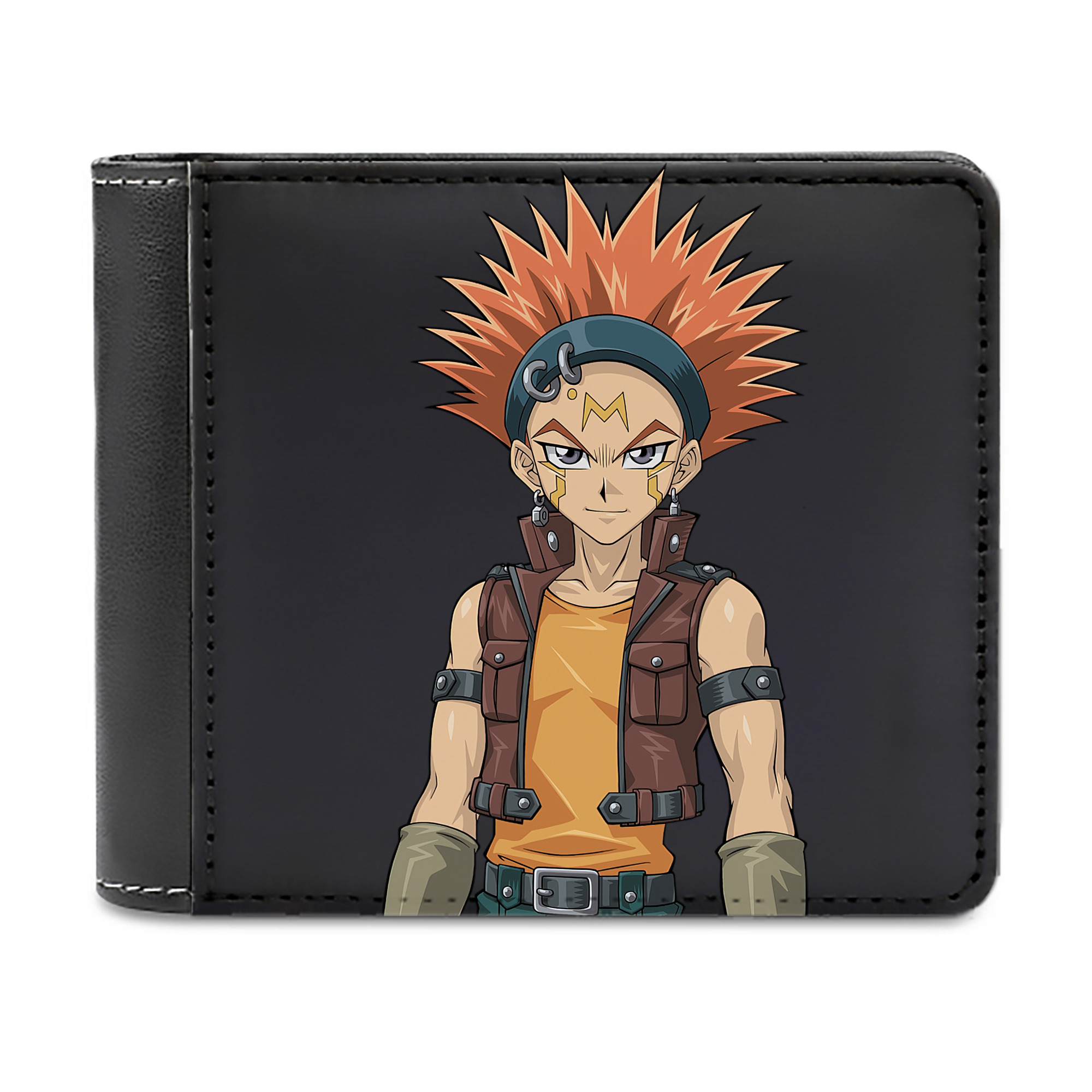 （画像用） 遊☆戯☆王 Yu-Gi-Oh! 二つ折り革財布
