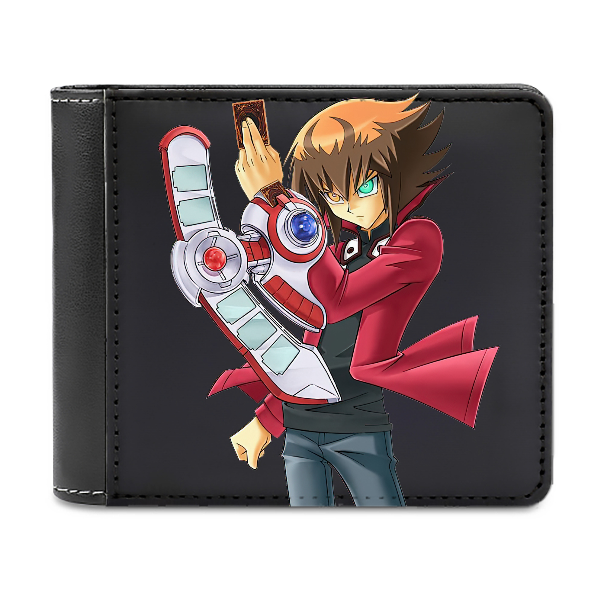 （画像用） 遊☆戯☆王 Yu-Gi-Oh! 二つ折り革財布