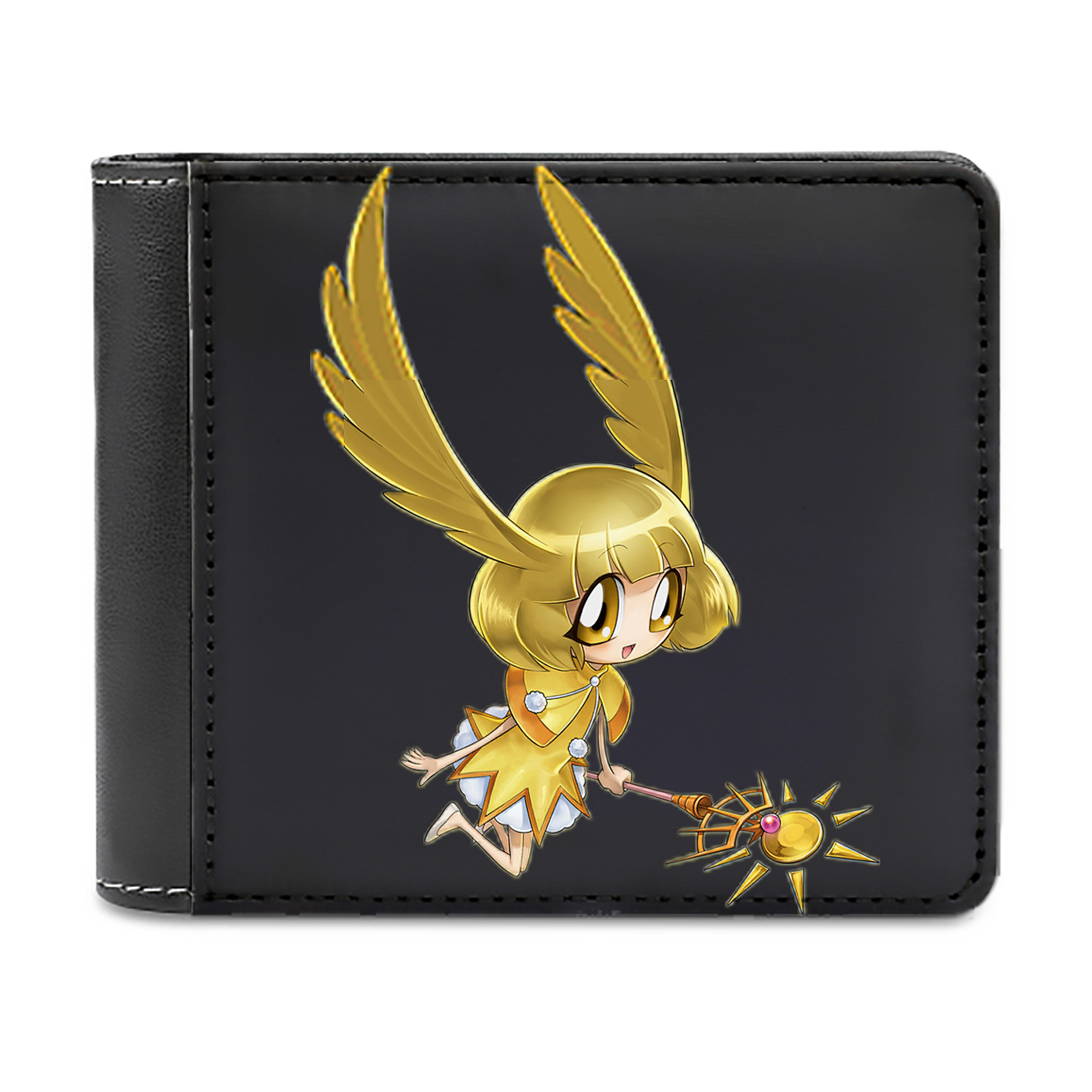 （画像用） 遊☆戯☆王 Yu-Gi-Oh! 二つ折り革財布